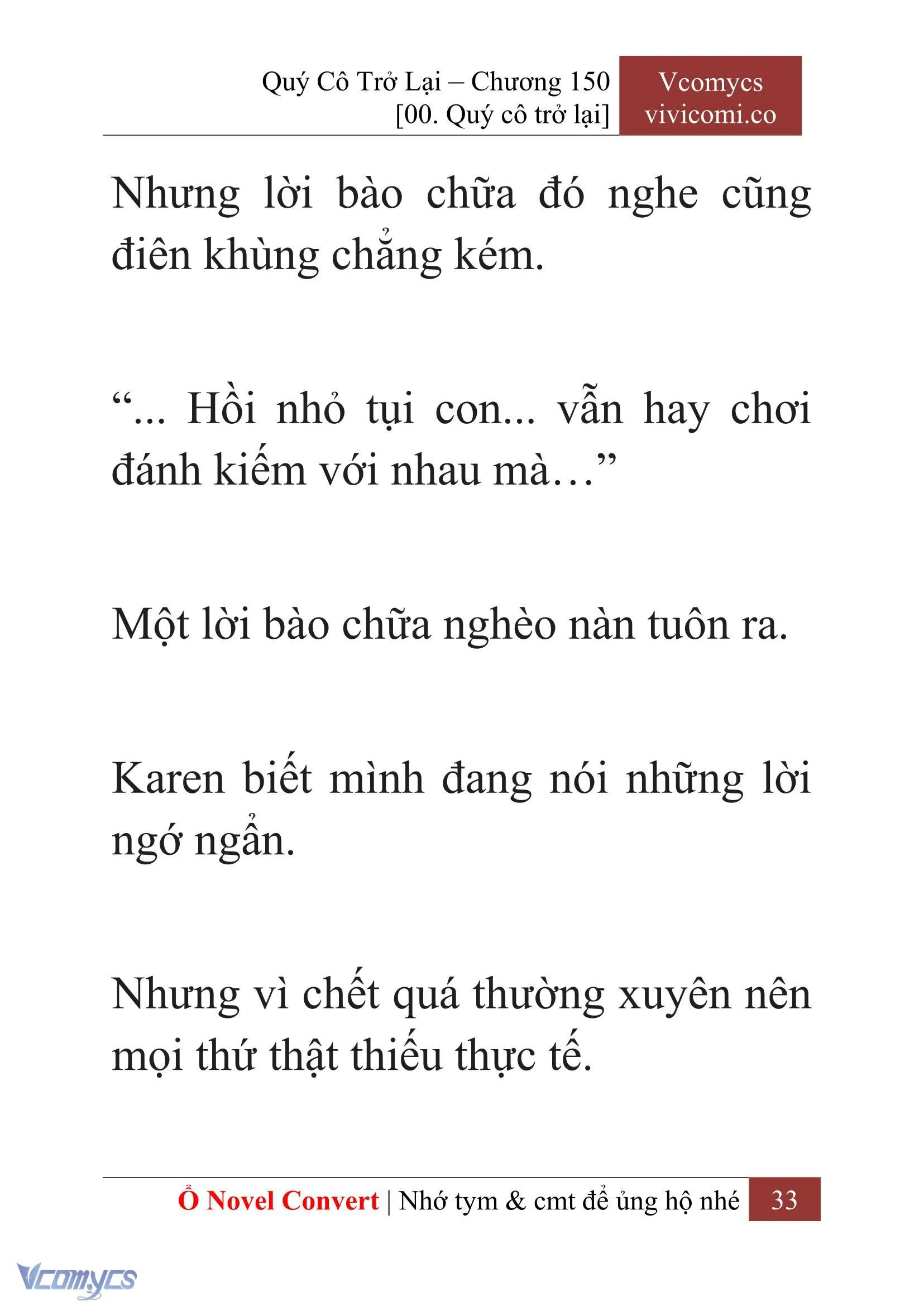 [Novel] Quý Cô Trở Lại Chapter  150 - 35