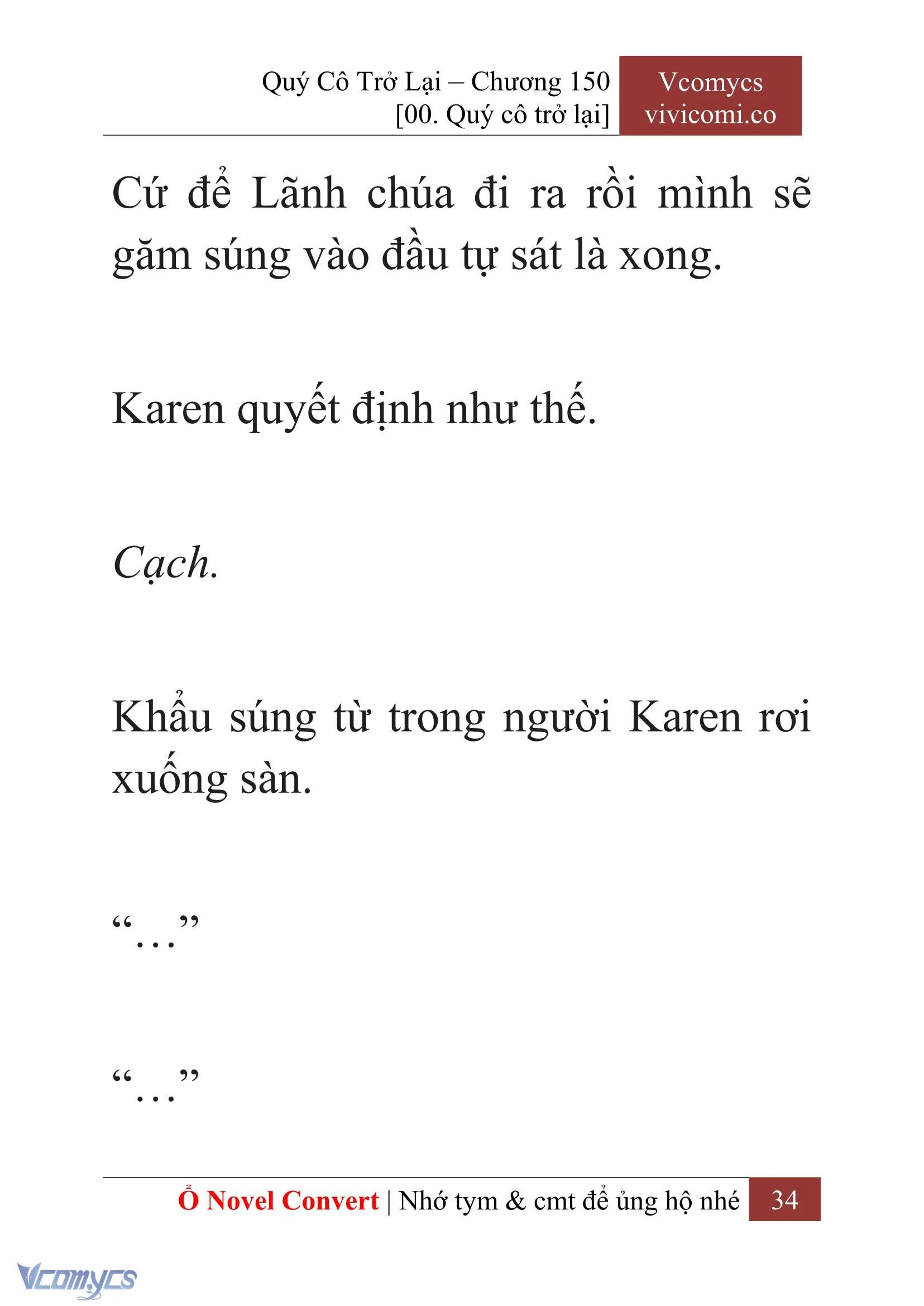 [Novel] Quý Cô Trở Lại Chapter  150 - 36