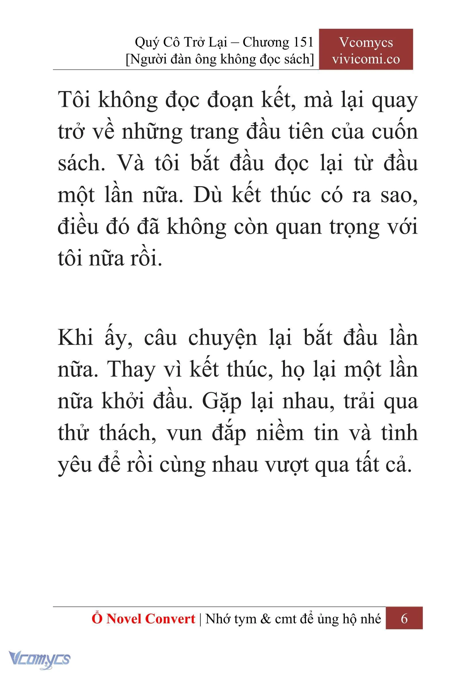 [Novel] Quý Cô Trở Lại Chapter  151 - 8