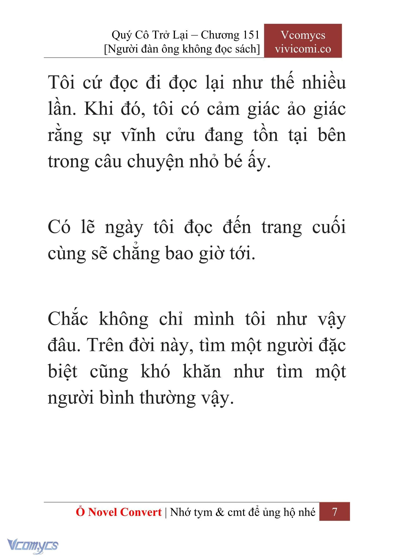 [Novel] Quý Cô Trở Lại Chapter  151 - 9