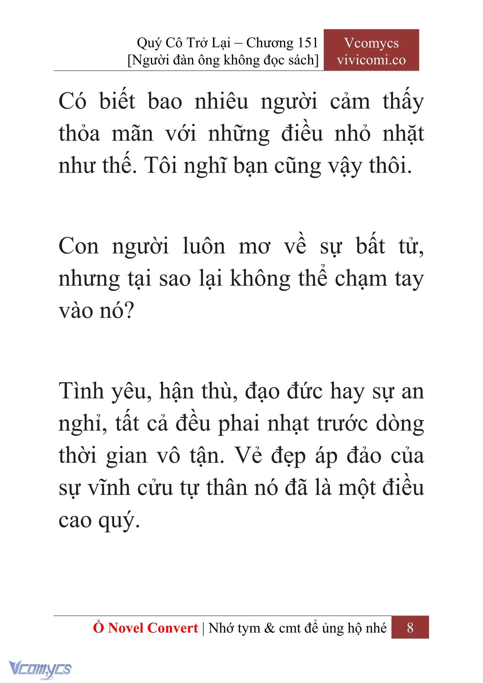 [Novel] Quý Cô Trở Lại Chapter  151 - 10