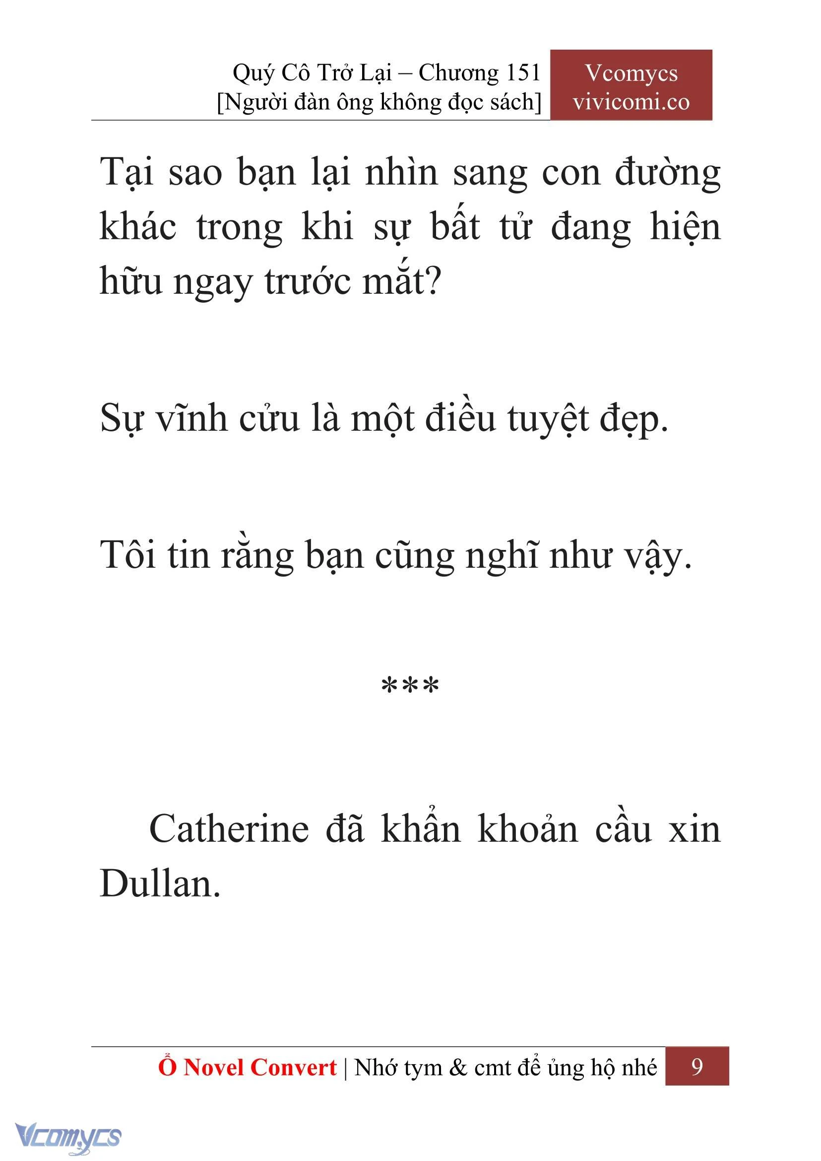 [Novel] Quý Cô Trở Lại Chapter  151 - 11