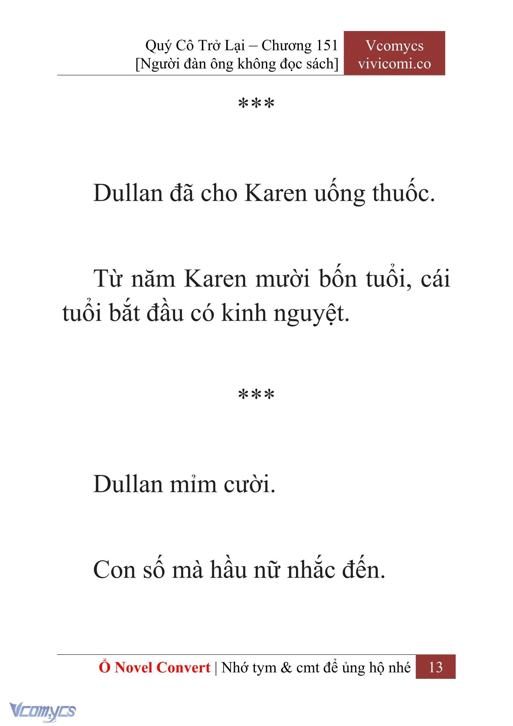 [Novel] Quý Cô Trở Lại Chapter  151 - 15