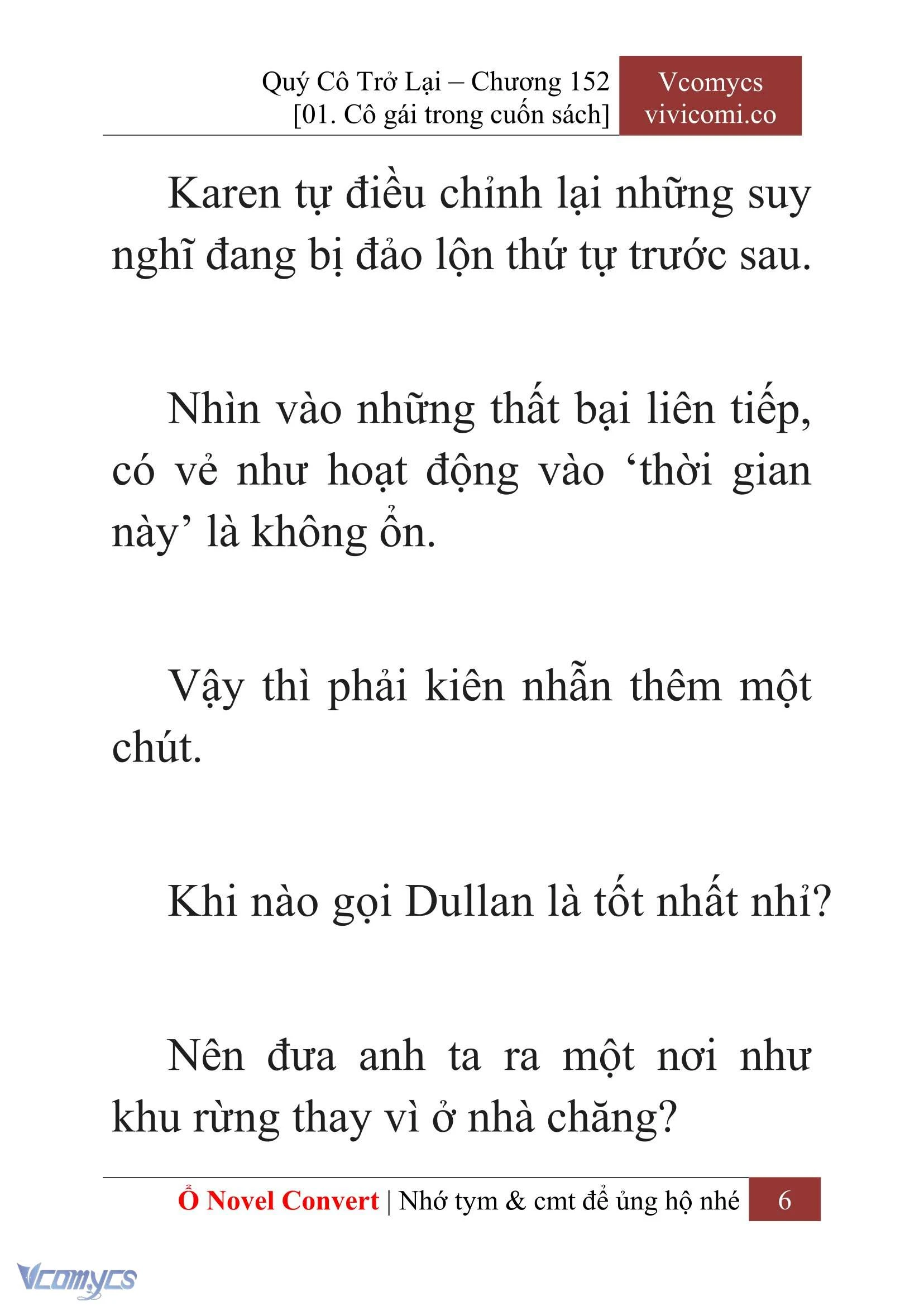 [Novel] Quý Cô Trở Lại Chapter  152 - 8