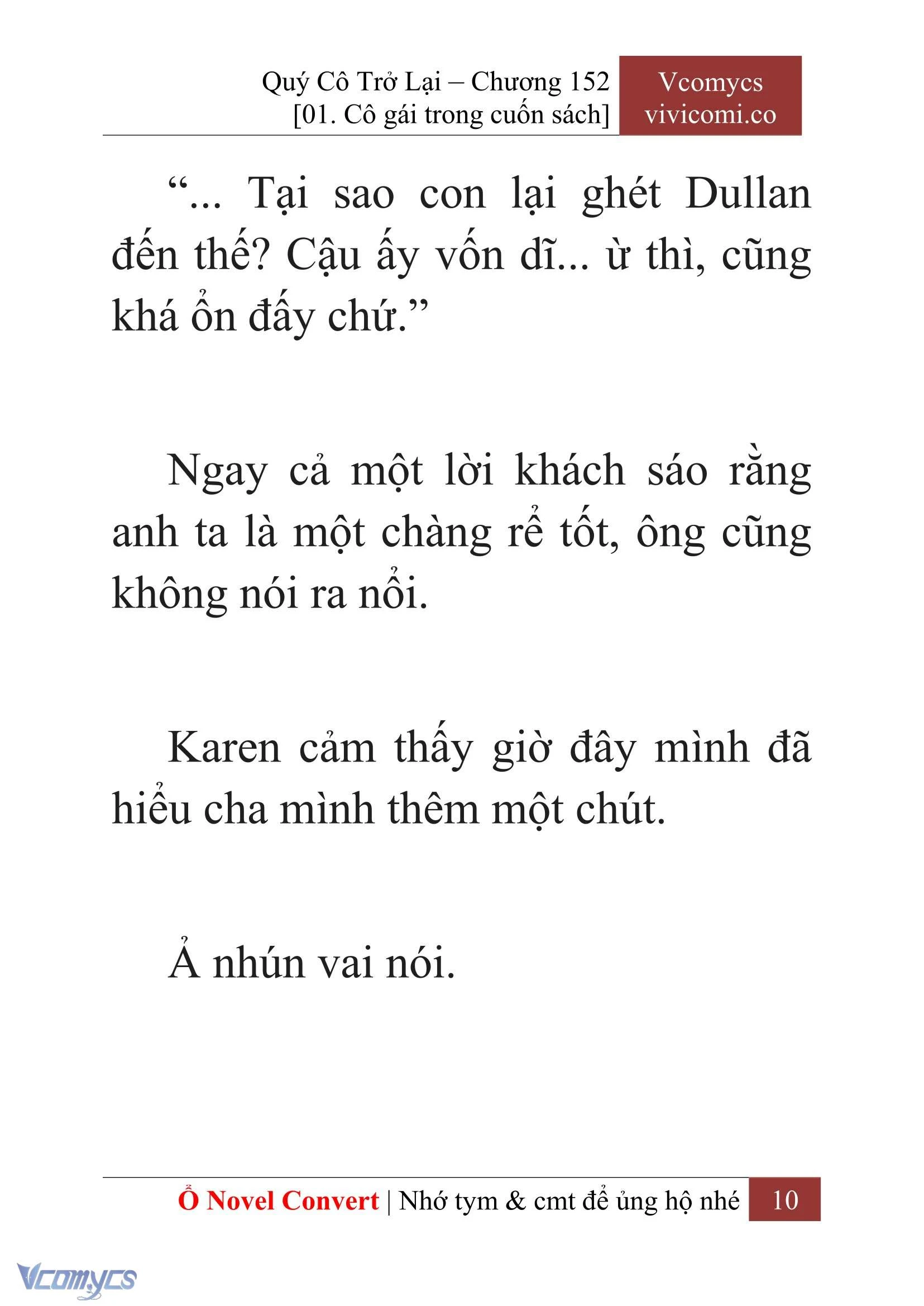 [Novel] Quý Cô Trở Lại Chapter  152 - 12