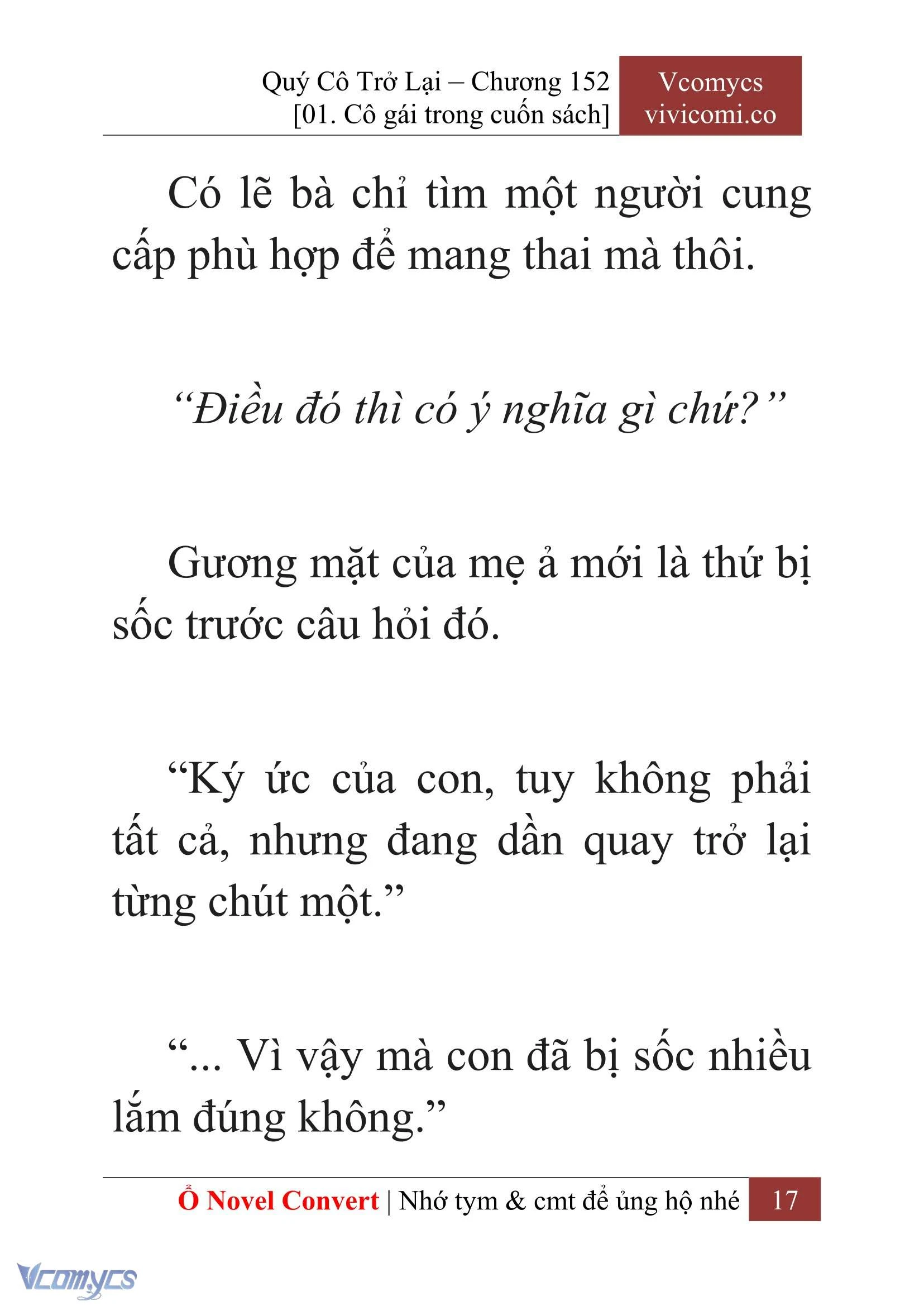 [Novel] Quý Cô Trở Lại Chapter  152 - 19