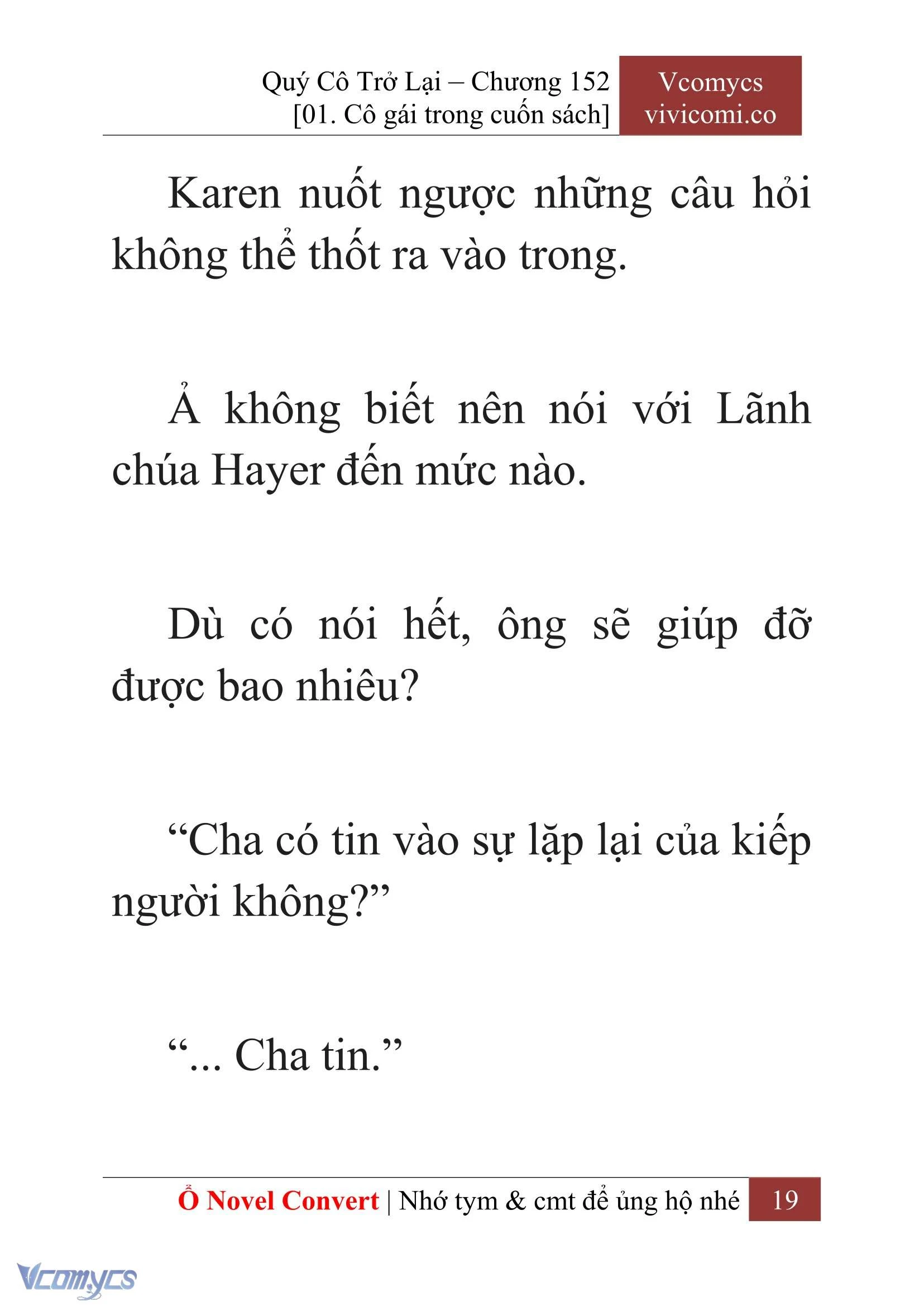 [Novel] Quý Cô Trở Lại Chapter  152 - 21