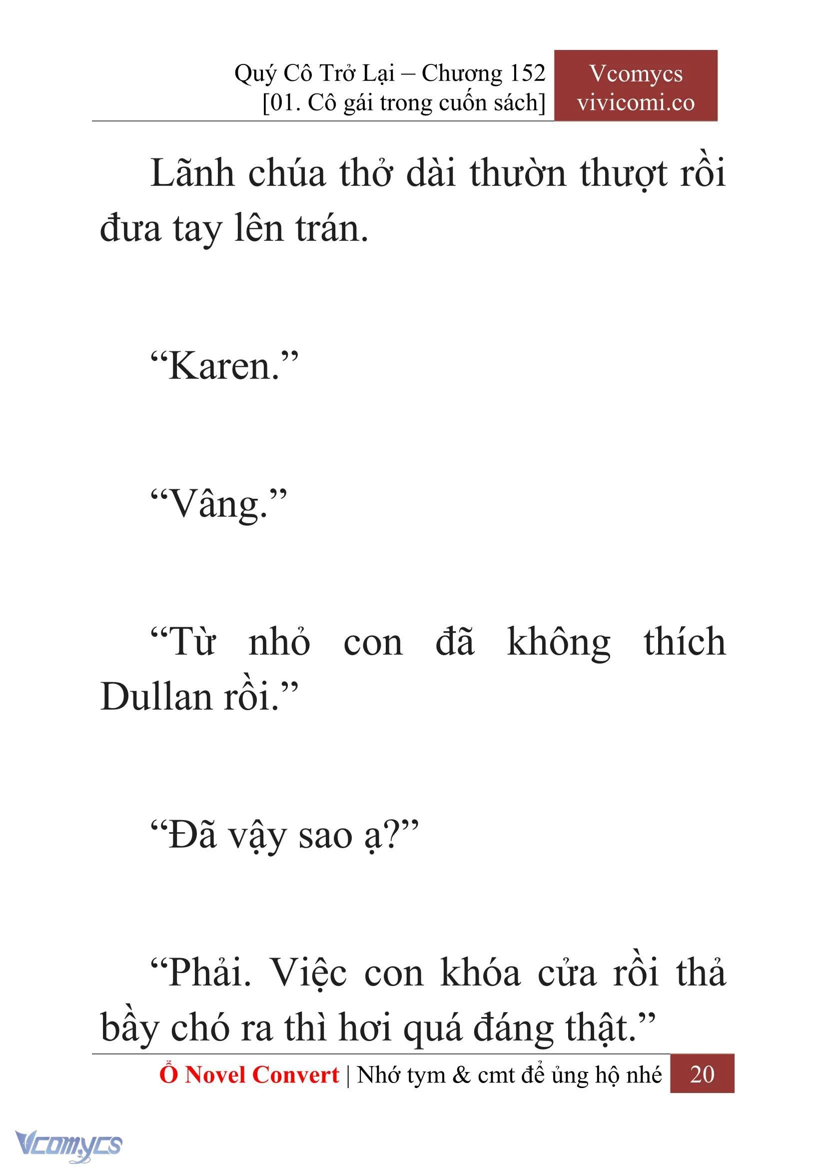 [Novel] Quý Cô Trở Lại Chapter  152 - 22