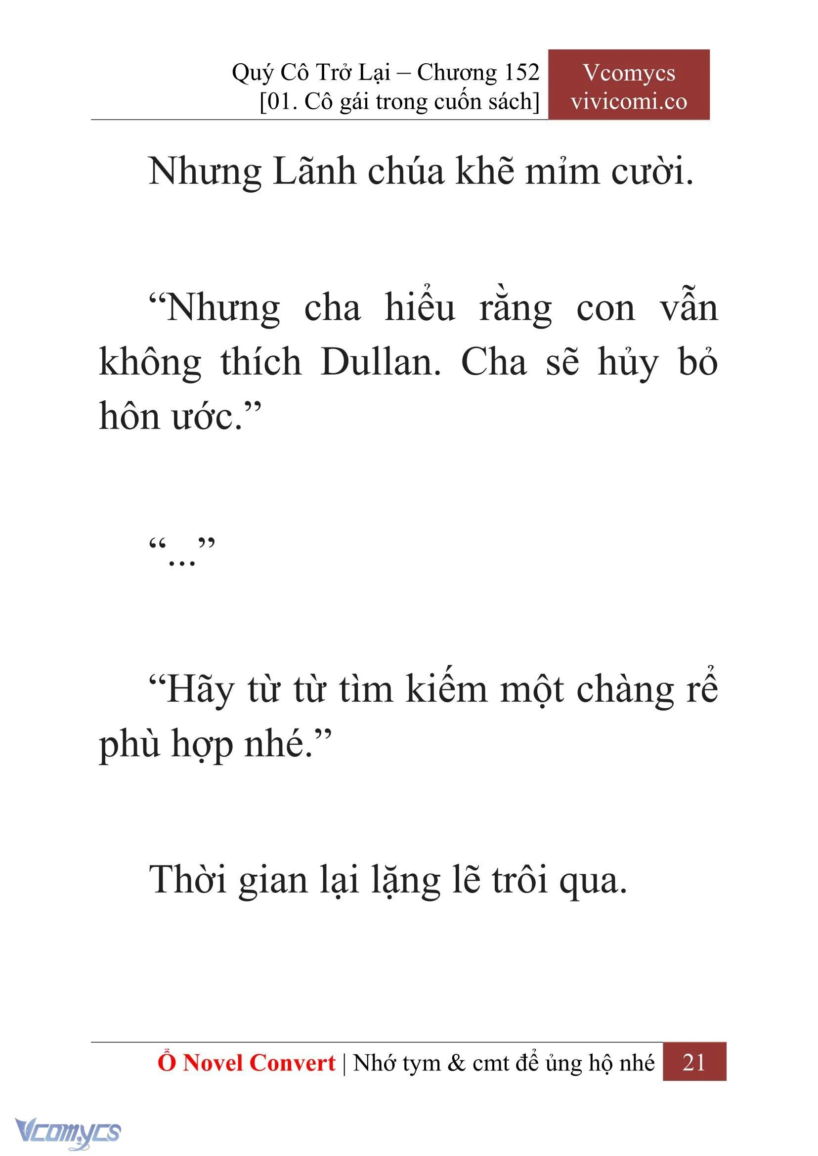 [Novel] Quý Cô Trở Lại Chapter  152 - 23