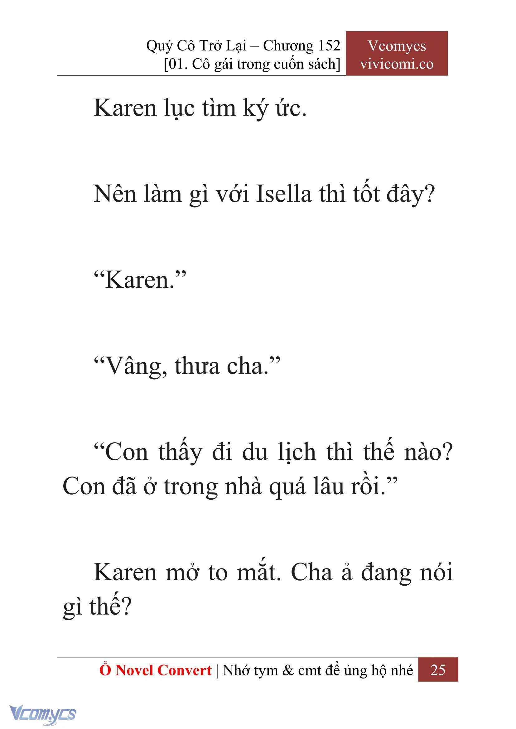 [Novel] Quý Cô Trở Lại Chapter  152 - 27