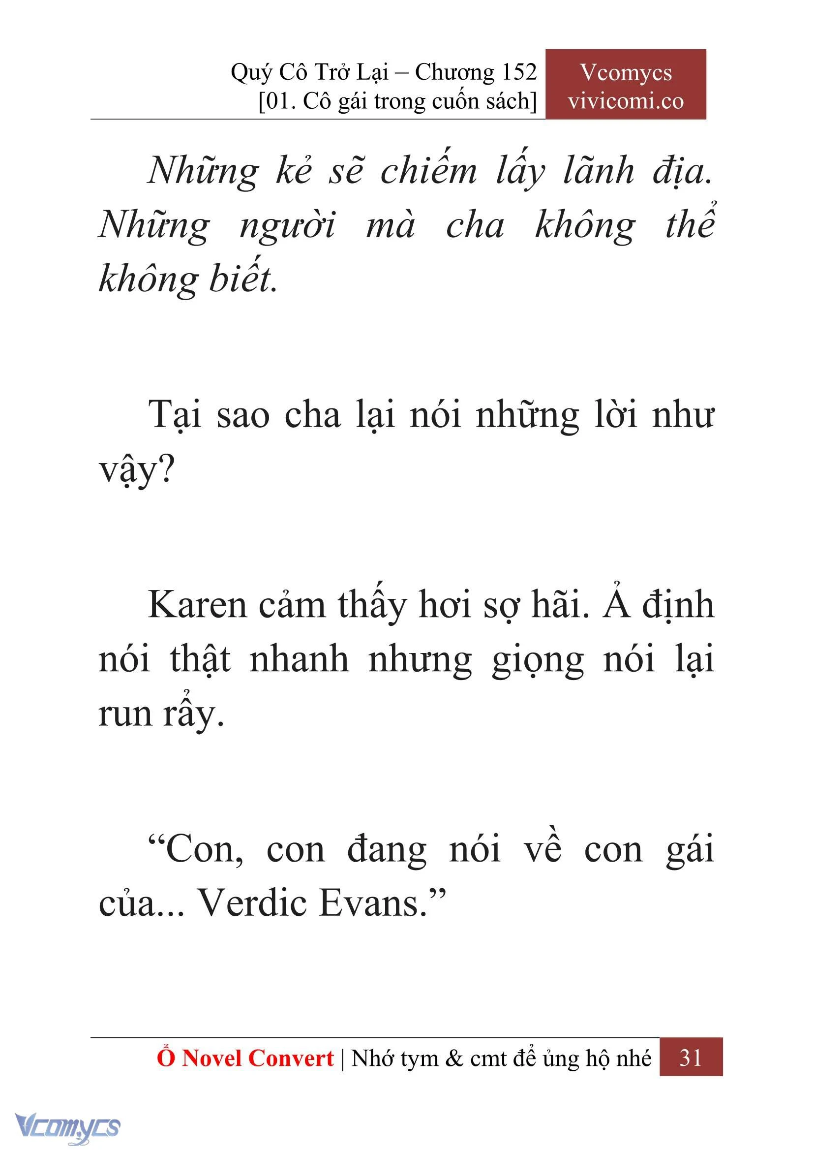 [Novel] Quý Cô Trở Lại Chapter  152 - 33