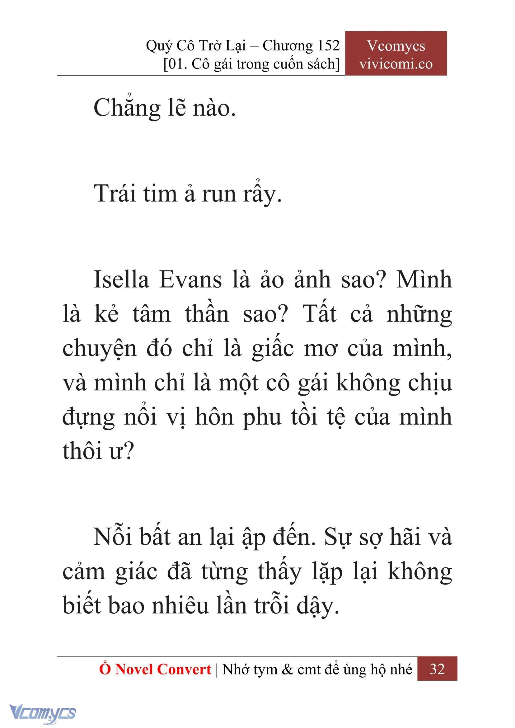 [Novel] Quý Cô Trở Lại Chapter  152 - 34