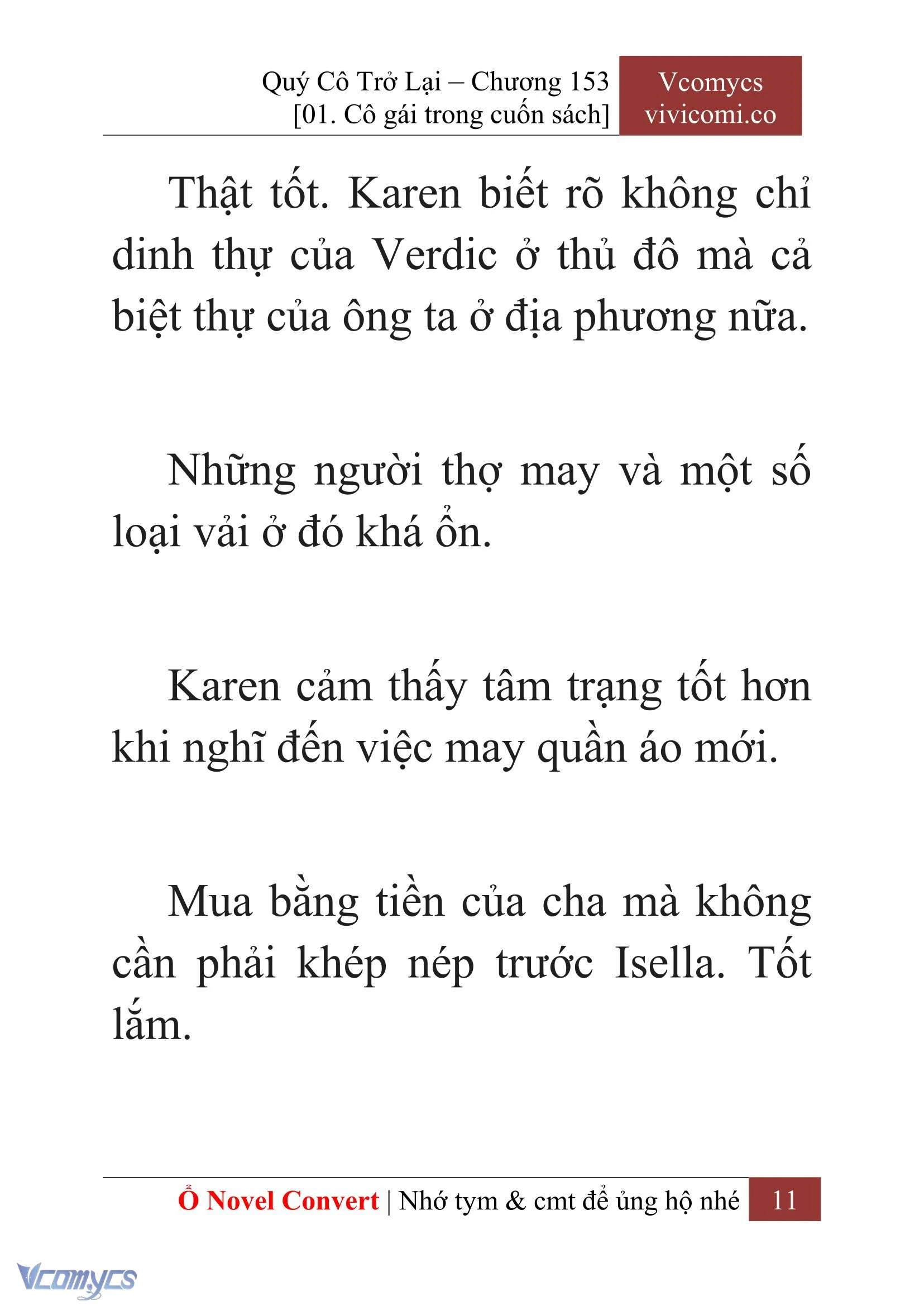 [Novel] Quý Cô Trở Lại Chapter  153 - 13