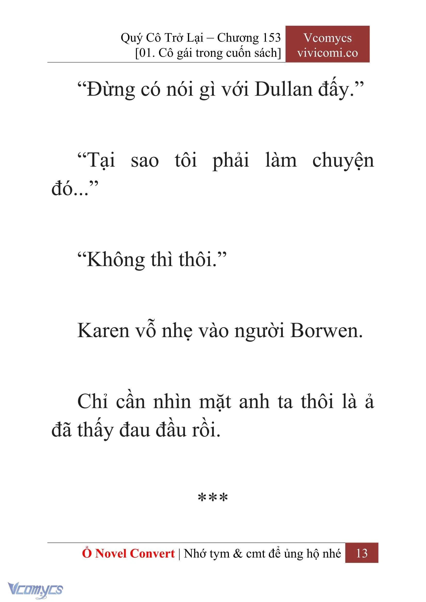 [Novel] Quý Cô Trở Lại Chapter  153 - 15