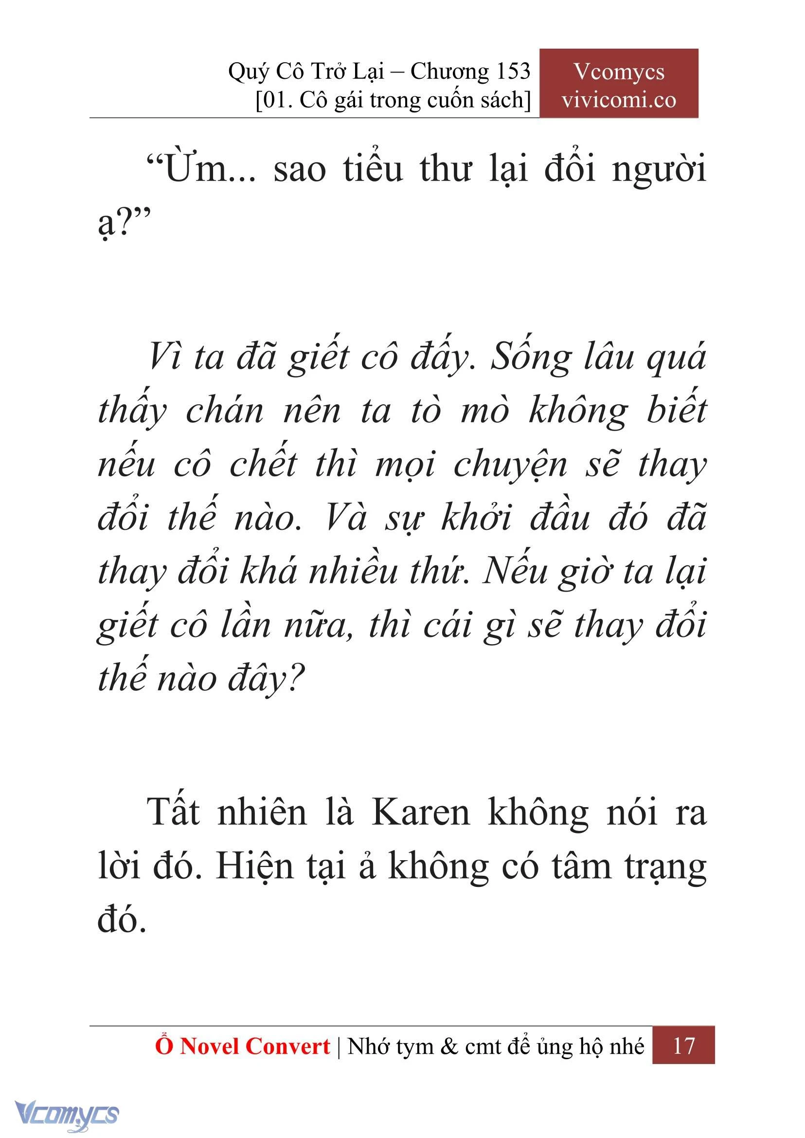 [Novel] Quý Cô Trở Lại Chapter  153 - 19
