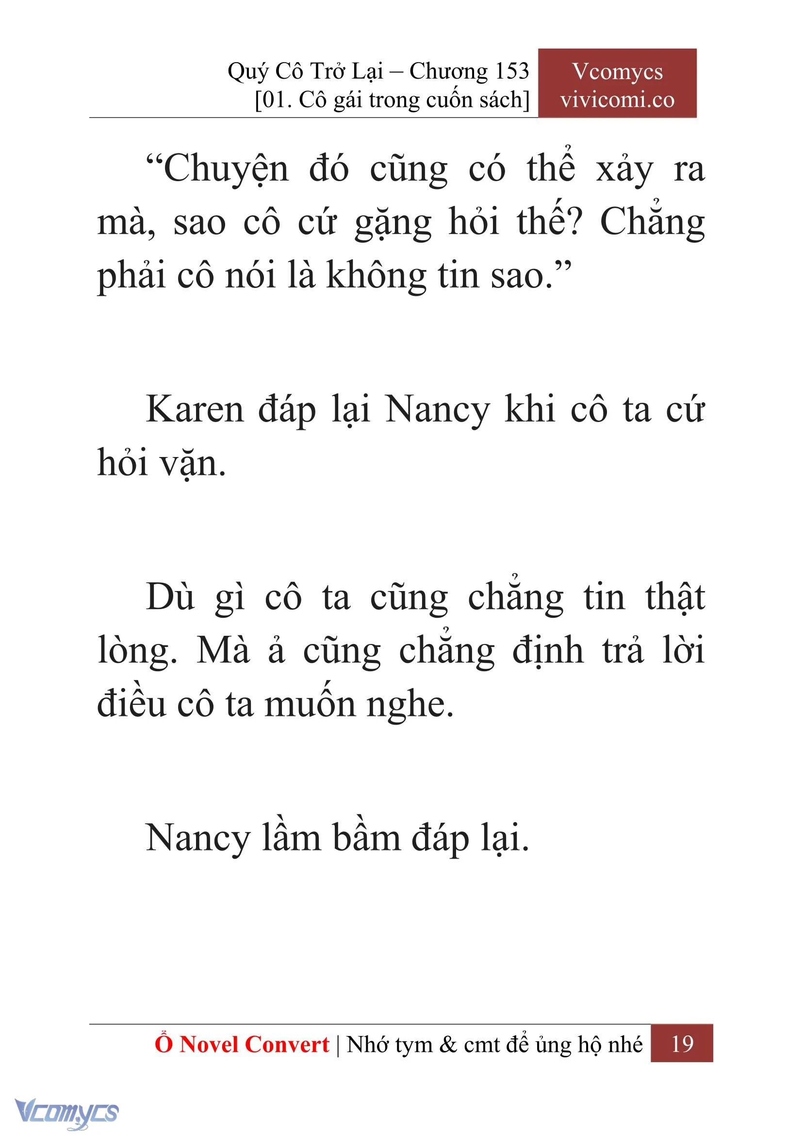 [Novel] Quý Cô Trở Lại Chapter  153 - 21