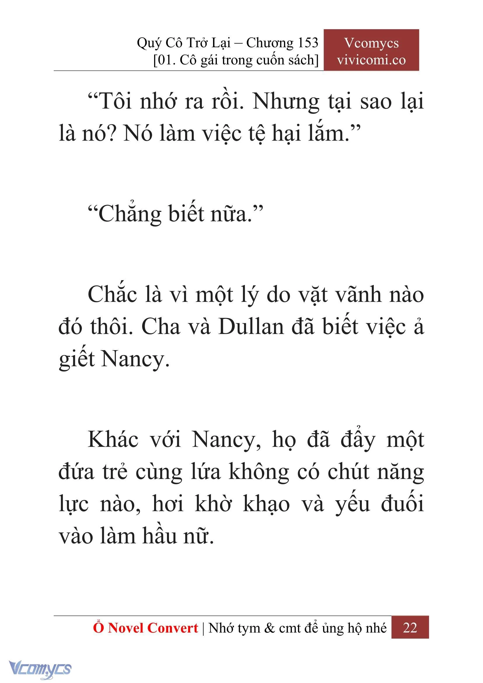 [Novel] Quý Cô Trở Lại Chapter  153 - 24
