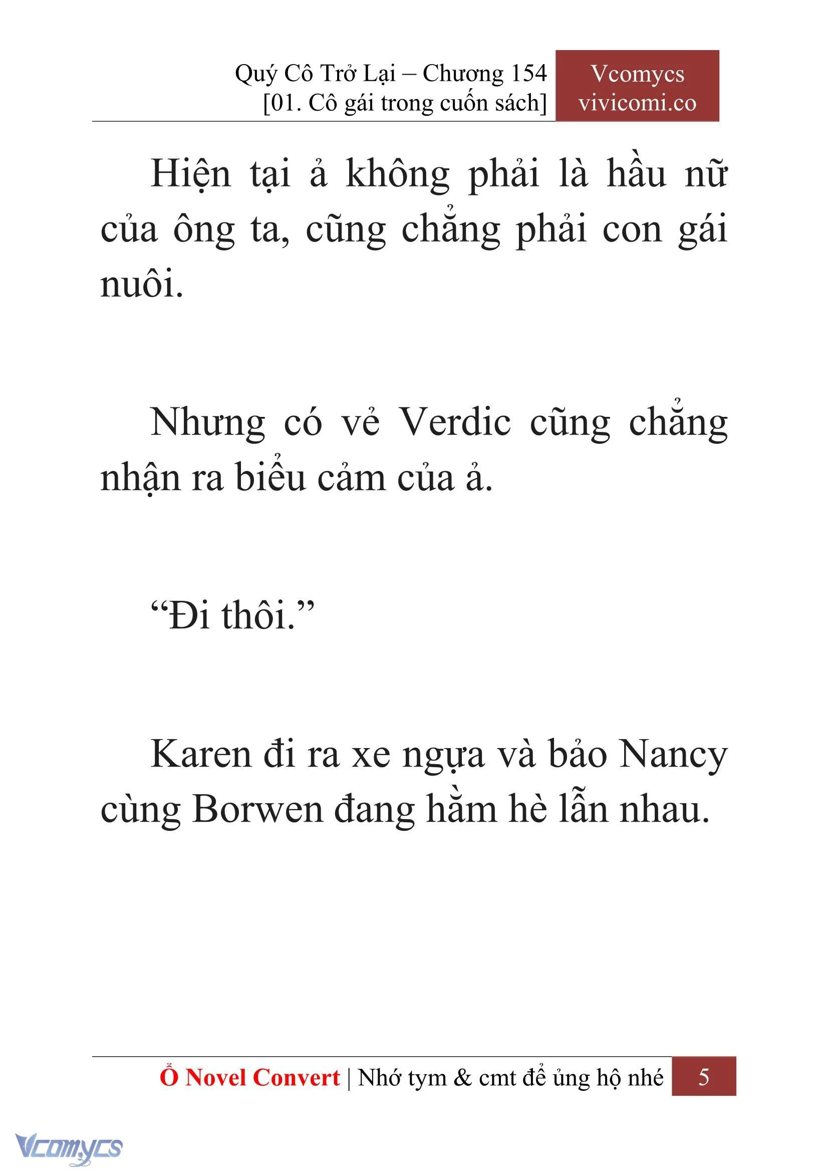 [Novel] Quý Cô Trở Lại Chapter  154 - 7