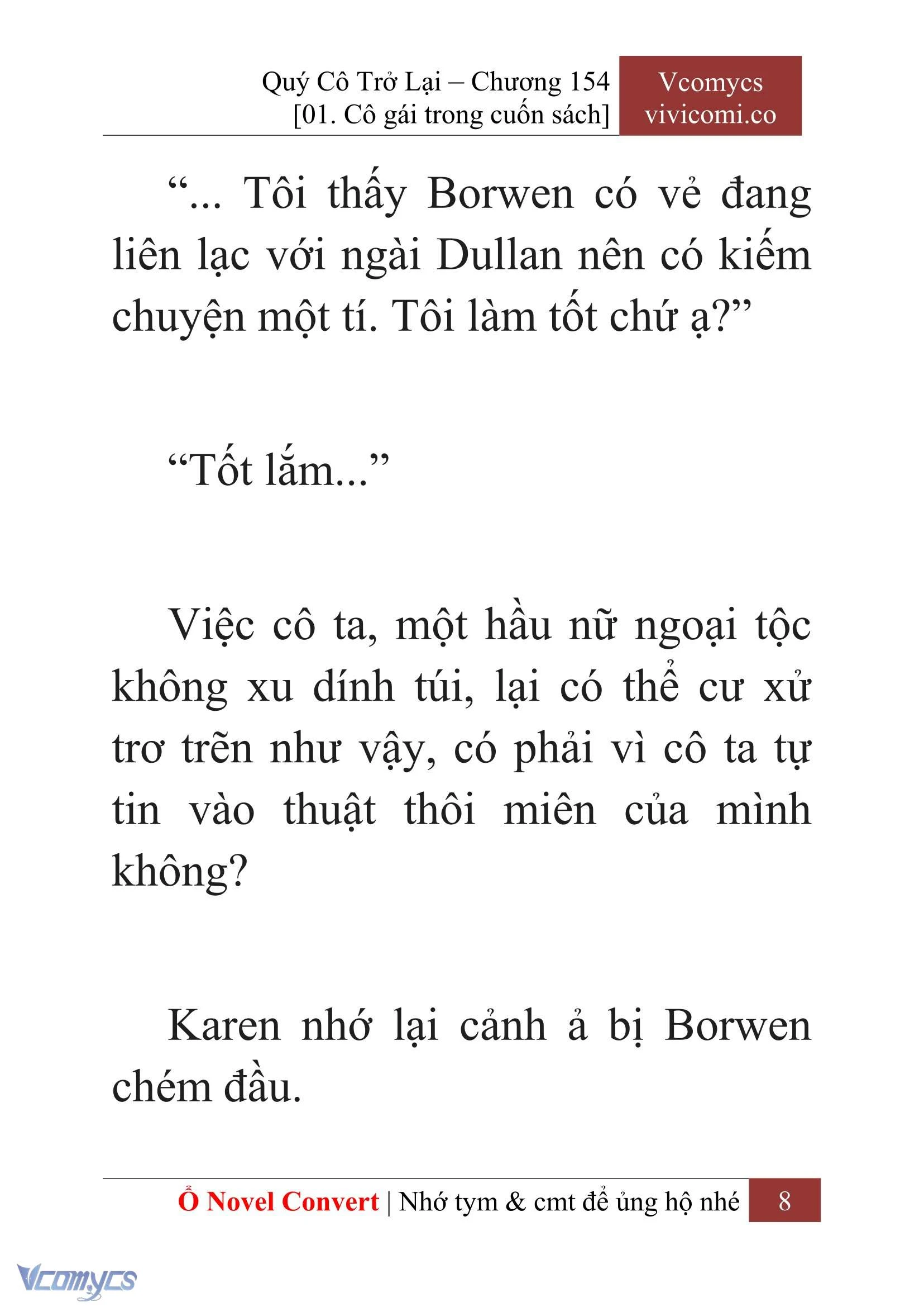 [Novel] Quý Cô Trở Lại Chapter  154 - 10