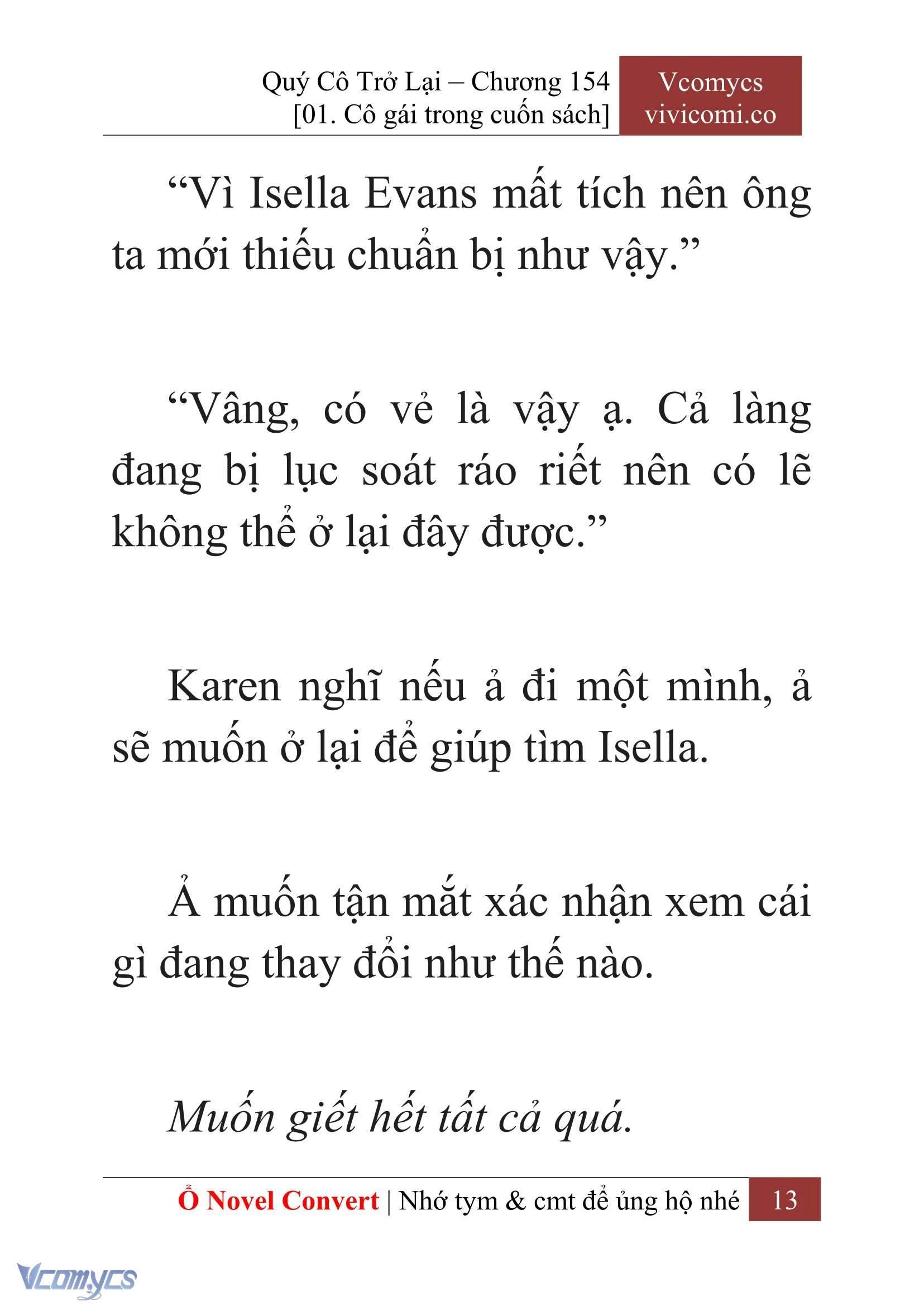 [Novel] Quý Cô Trở Lại Chapter  154 - 15