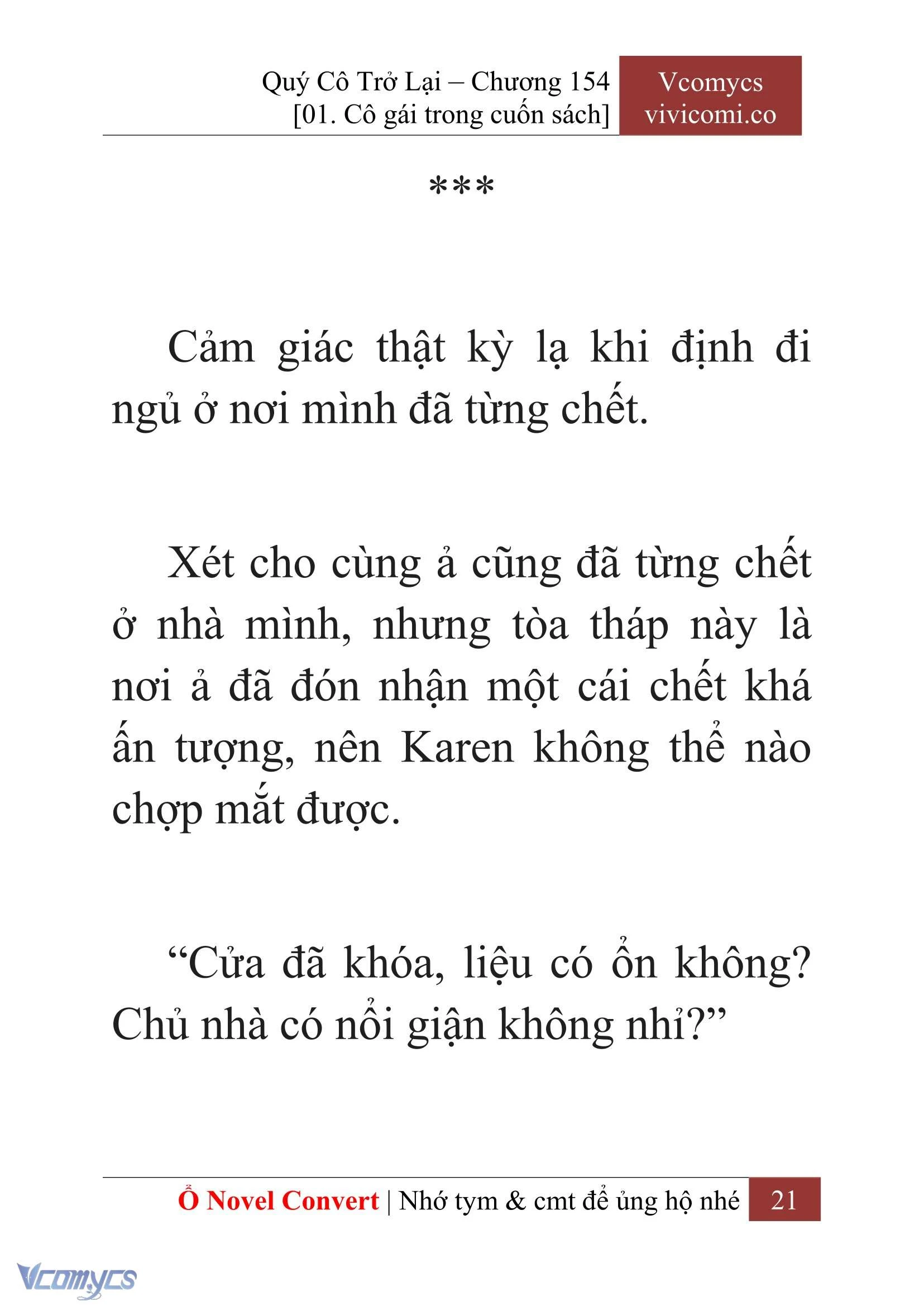 [Novel] Quý Cô Trở Lại Chapter  154 - 23