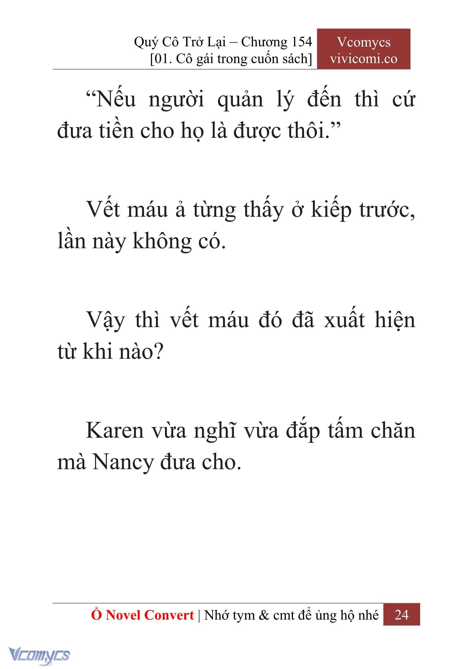 [Novel] Quý Cô Trở Lại Chapter  154 - 26