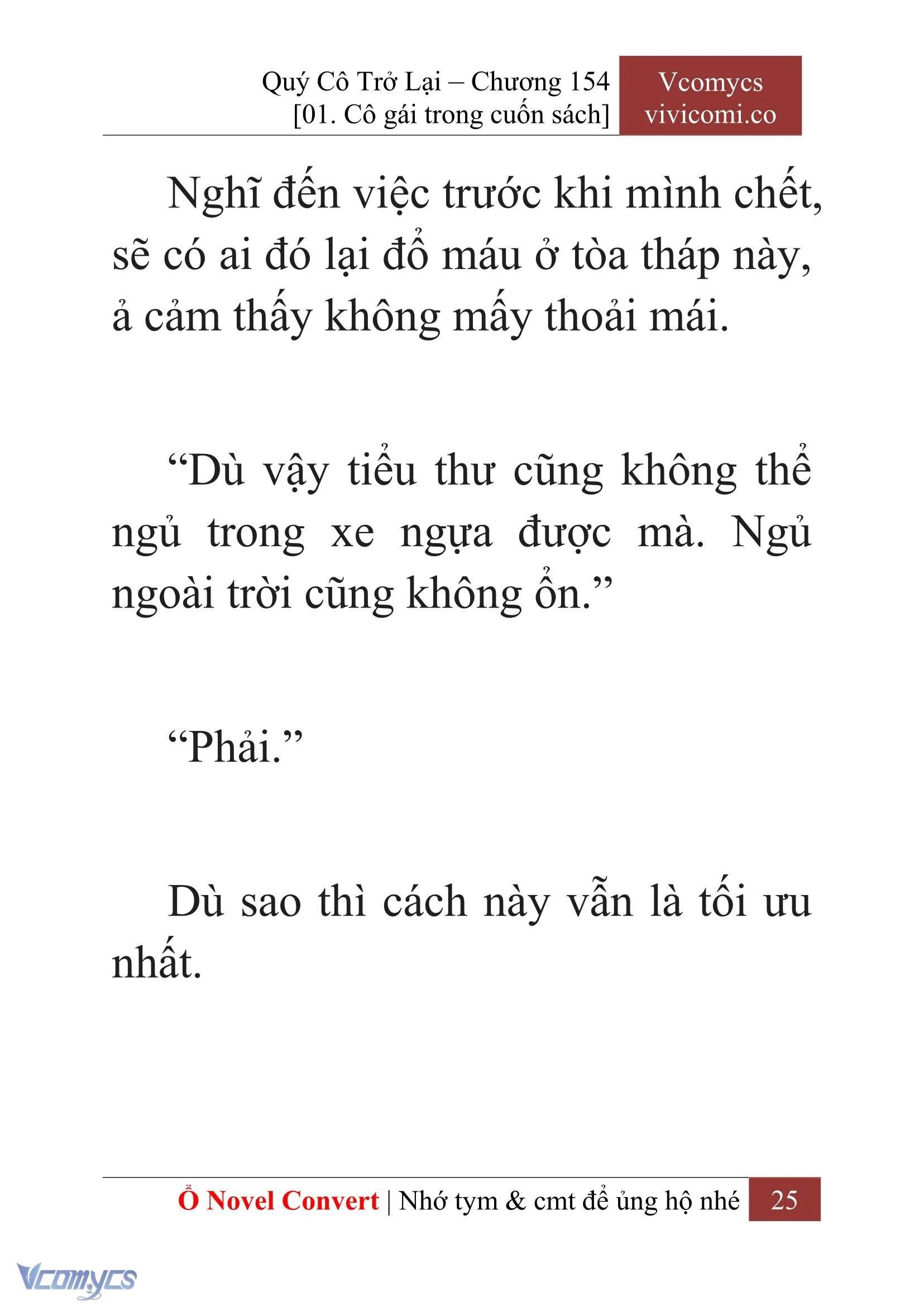[Novel] Quý Cô Trở Lại Chapter  154 - 27