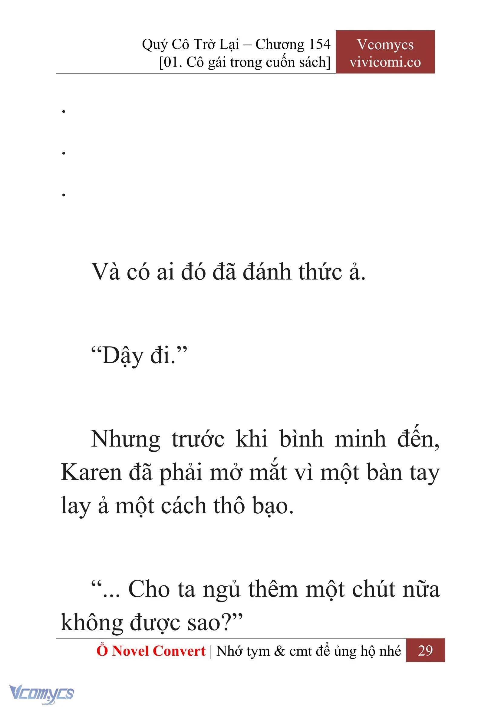 [Novel] Quý Cô Trở Lại Chapter  154 - 31