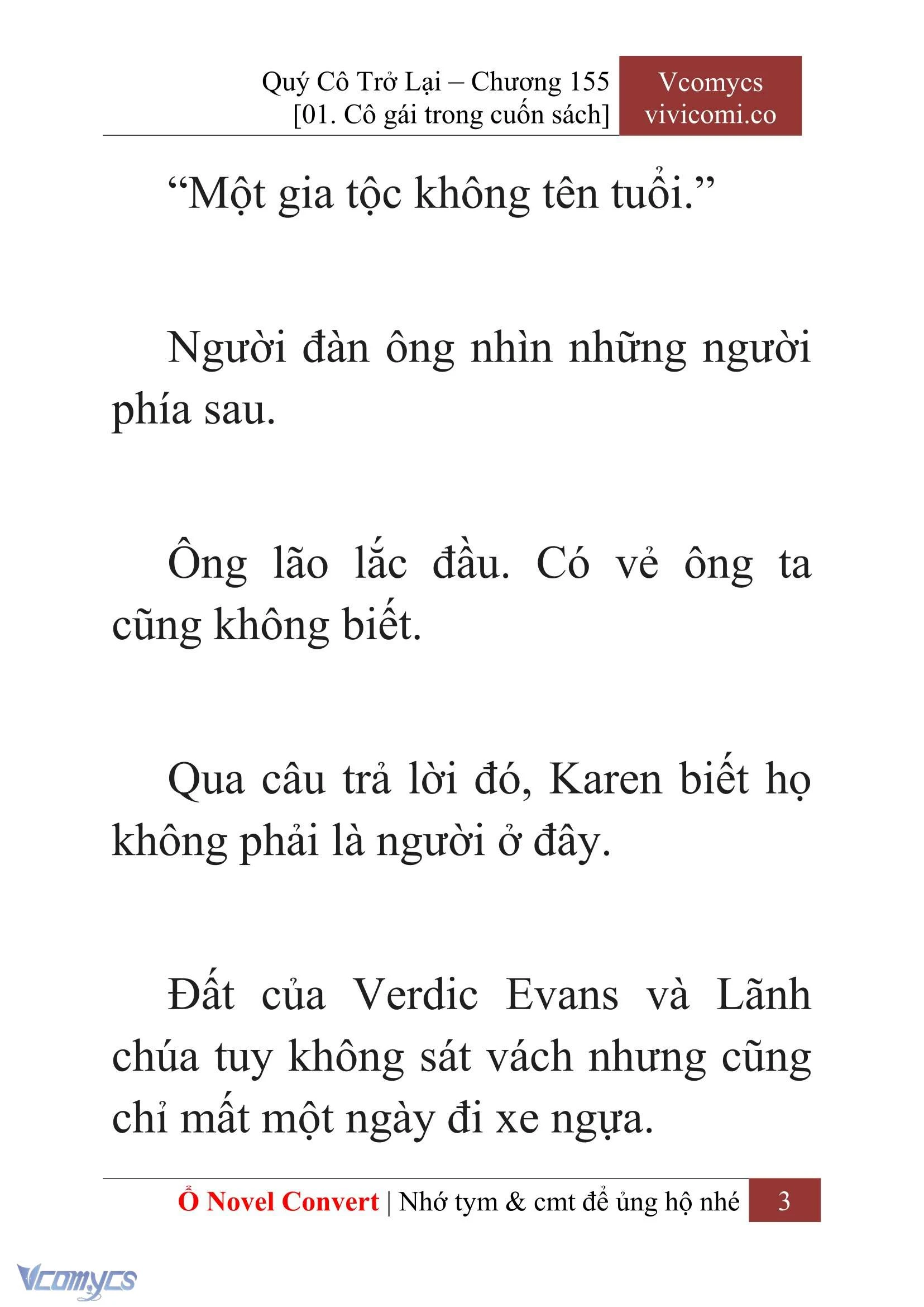 [Novel] Quý Cô Trở Lại Chapter  155 - 5