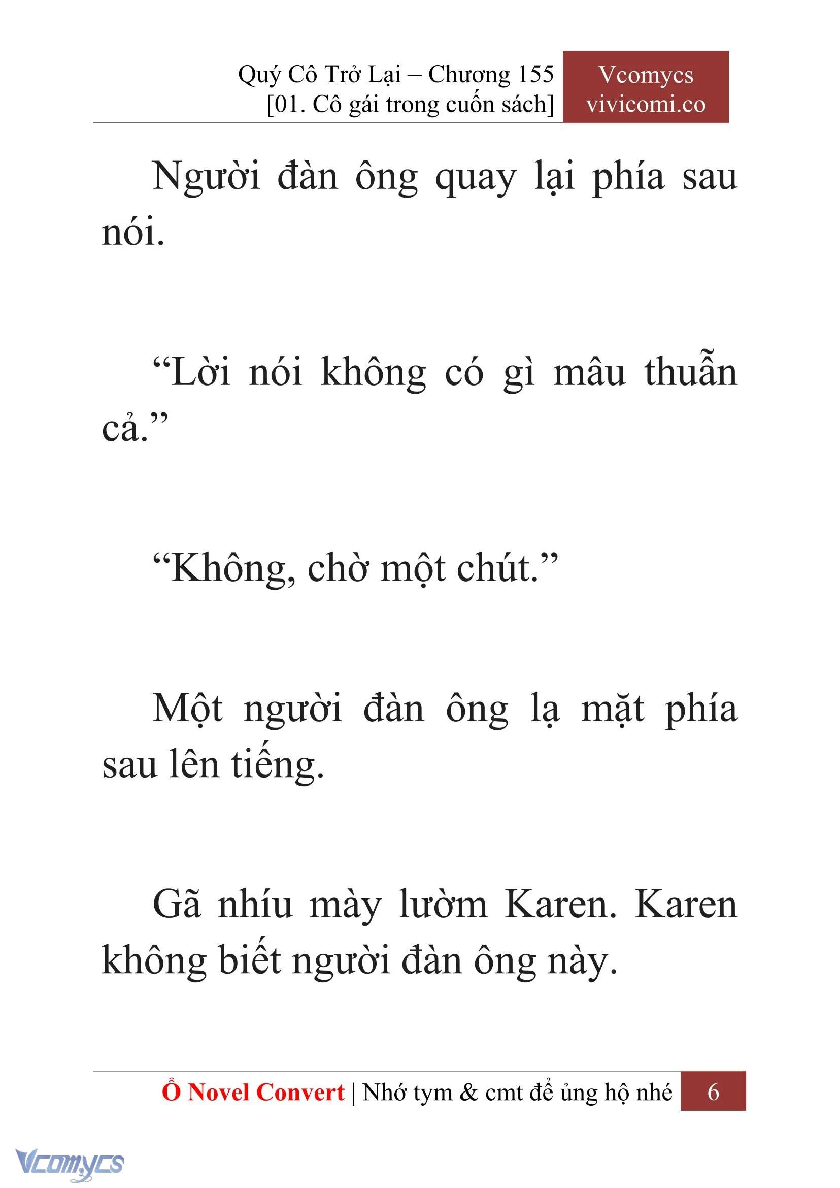 [Novel] Quý Cô Trở Lại Chapter  155 - 8