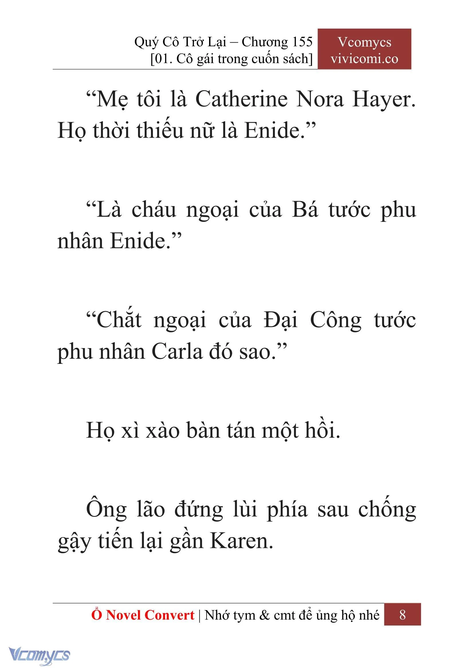 [Novel] Quý Cô Trở Lại Chapter  155 - 10