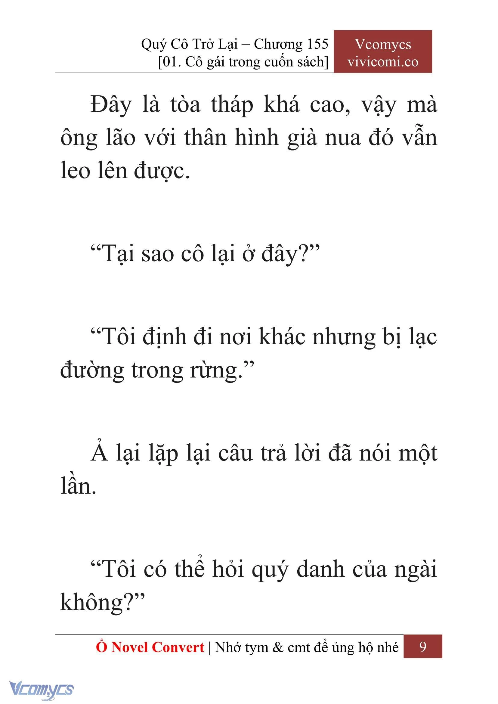 [Novel] Quý Cô Trở Lại Chapter  155 - 11