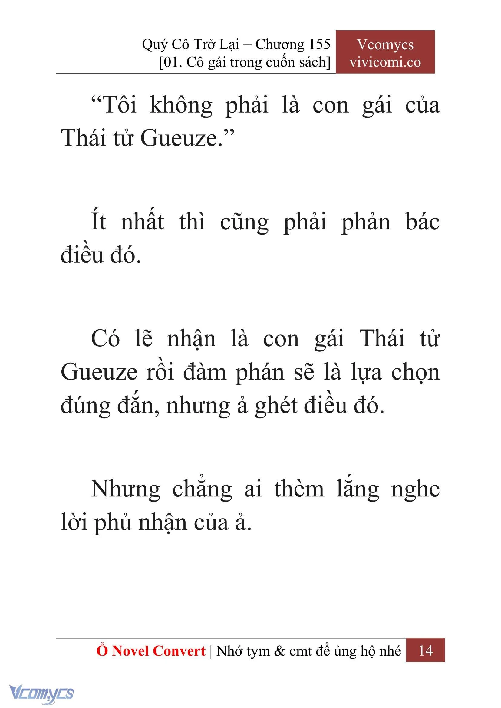 [Novel] Quý Cô Trở Lại Chapter  155 - 16