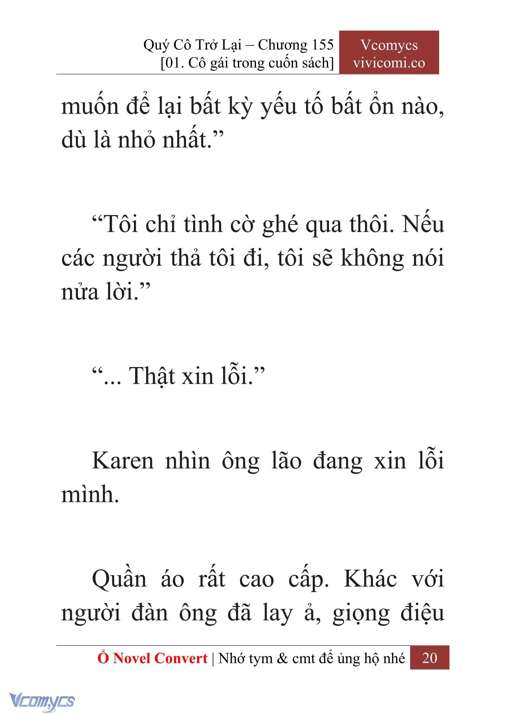 [Novel] Quý Cô Trở Lại Chapter  155 - 22