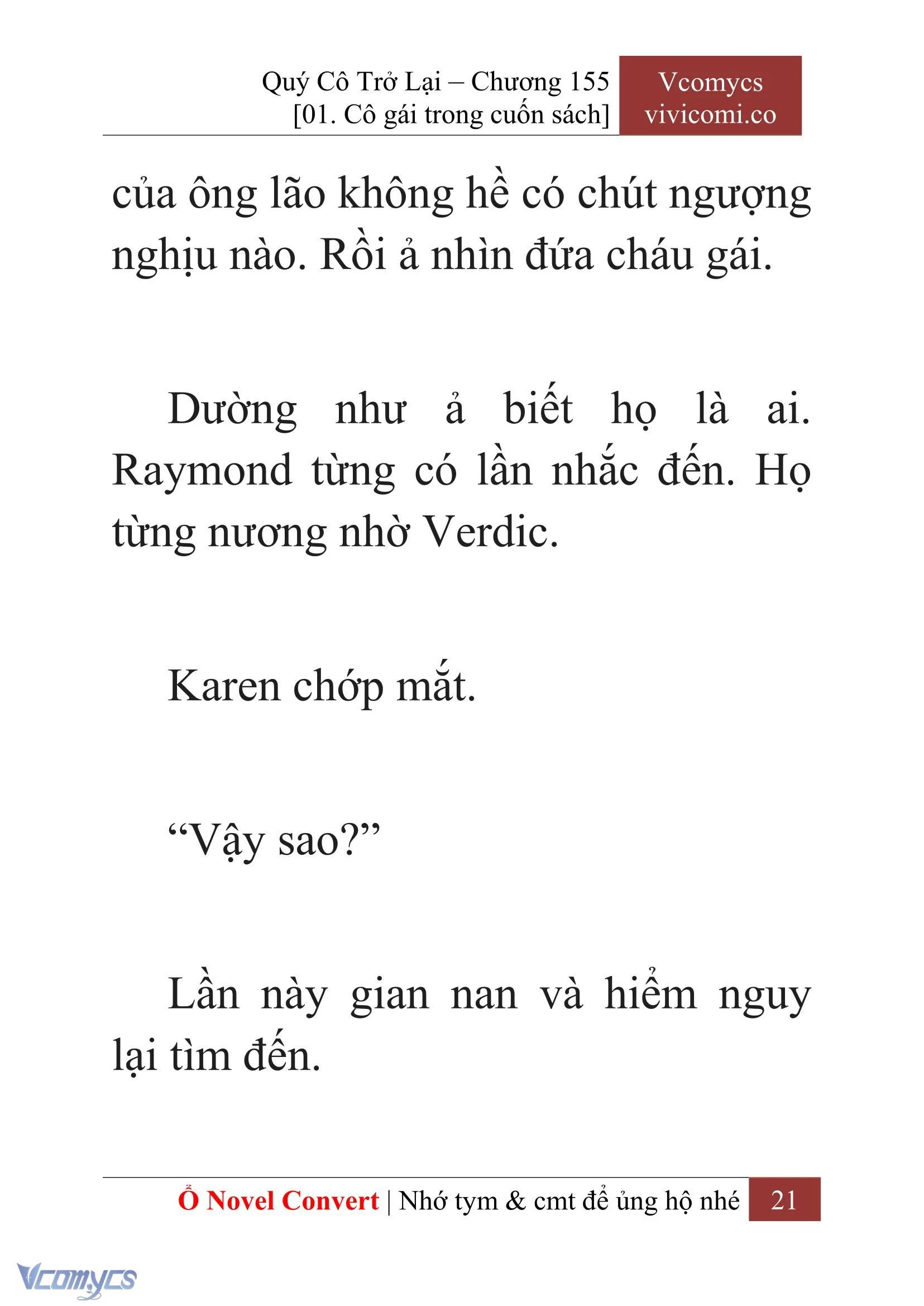 [Novel] Quý Cô Trở Lại Chapter  155 - 23