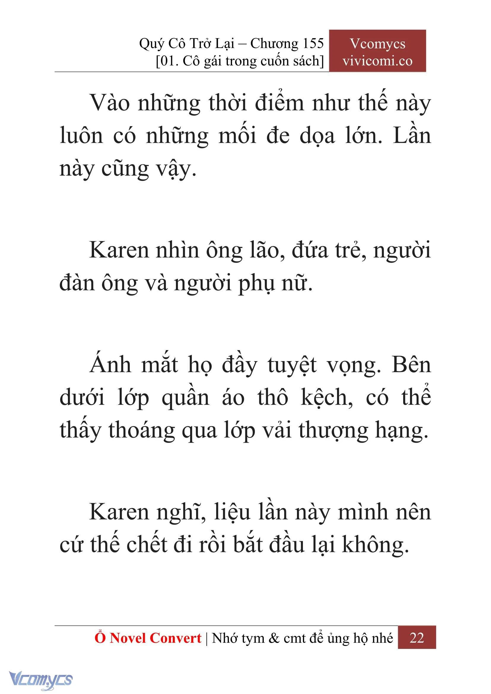 [Novel] Quý Cô Trở Lại Chapter  155 - 24
