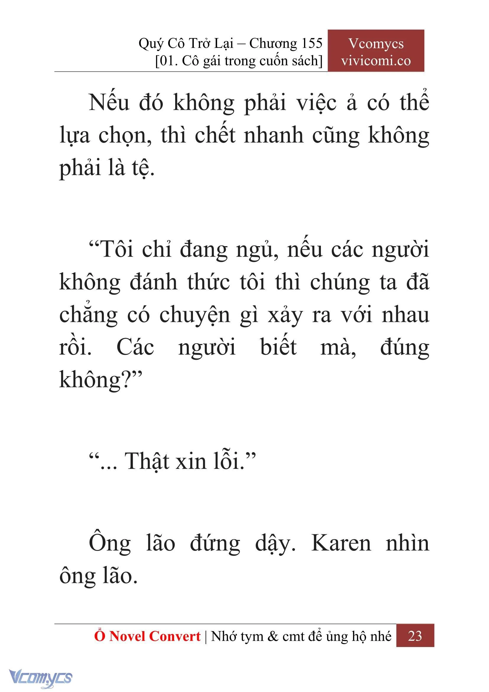 [Novel] Quý Cô Trở Lại Chapter  155 - 25