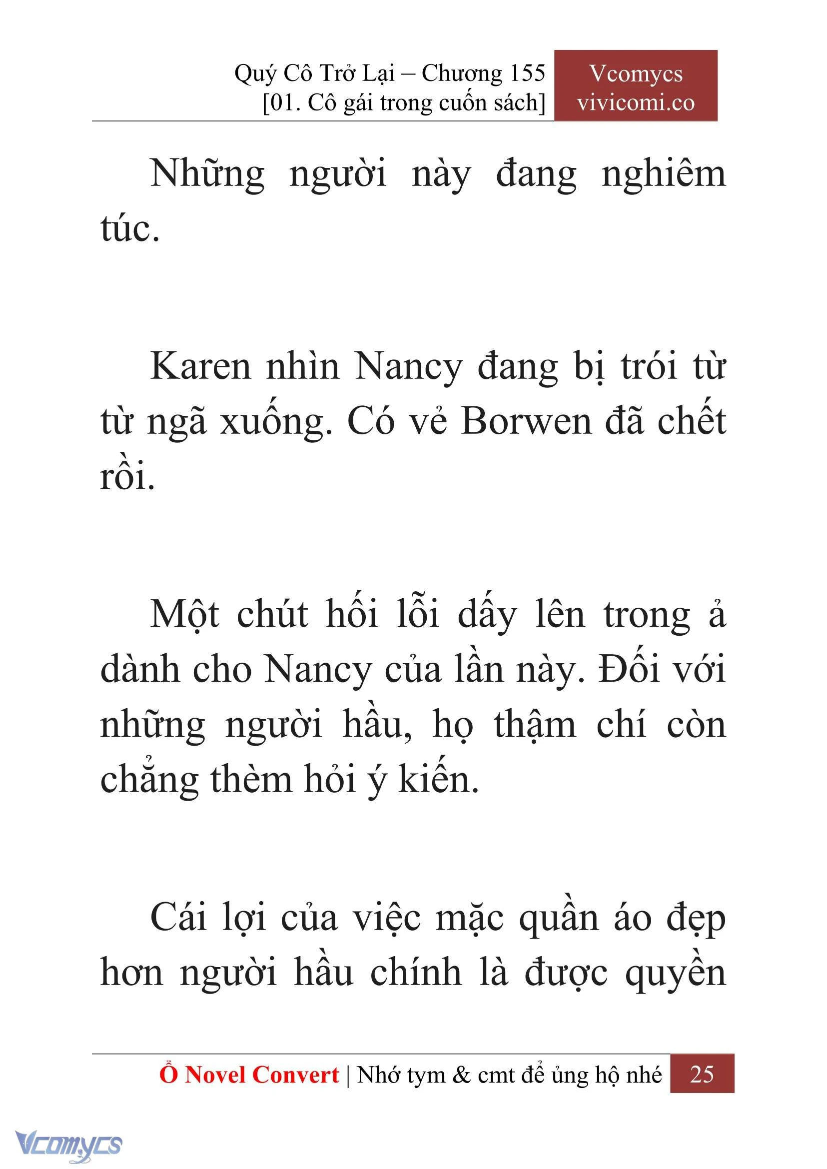 [Novel] Quý Cô Trở Lại Chapter  155 - 27