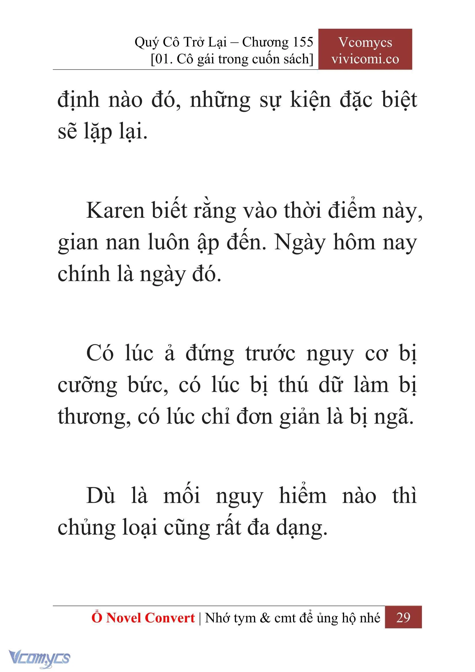[Novel] Quý Cô Trở Lại Chapter  155 - 31