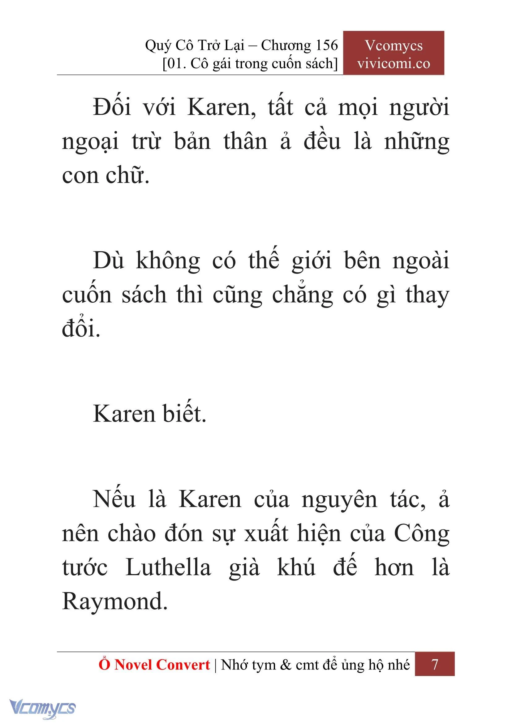 [Novel] Quý Cô Trở Lại Chapter  156 - 9