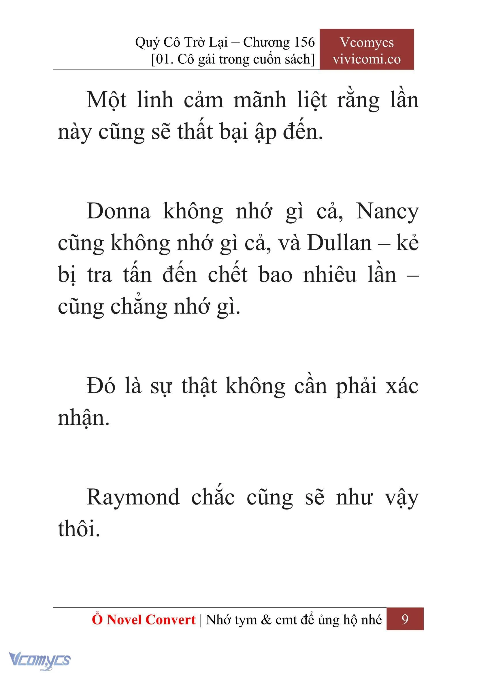 [Novel] Quý Cô Trở Lại Chapter  156 - 11