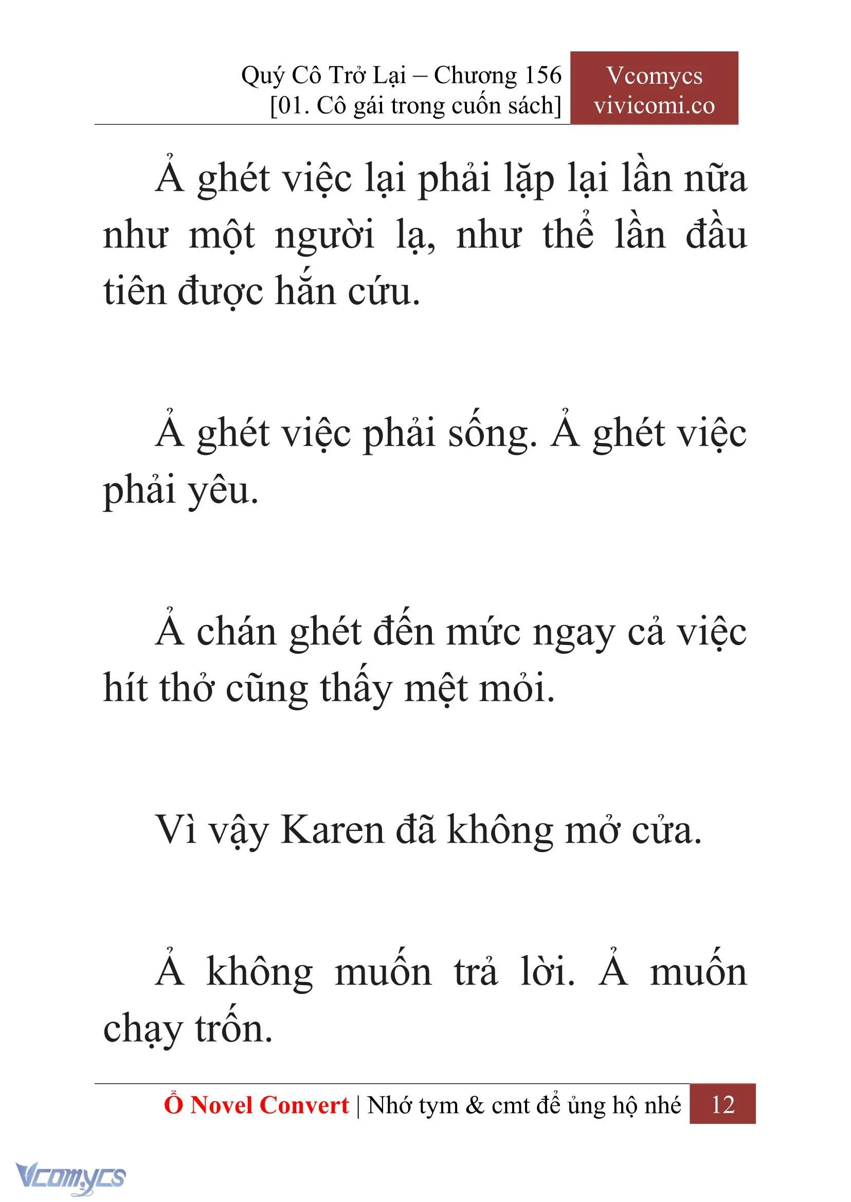 [Novel] Quý Cô Trở Lại Chapter  156 - 14