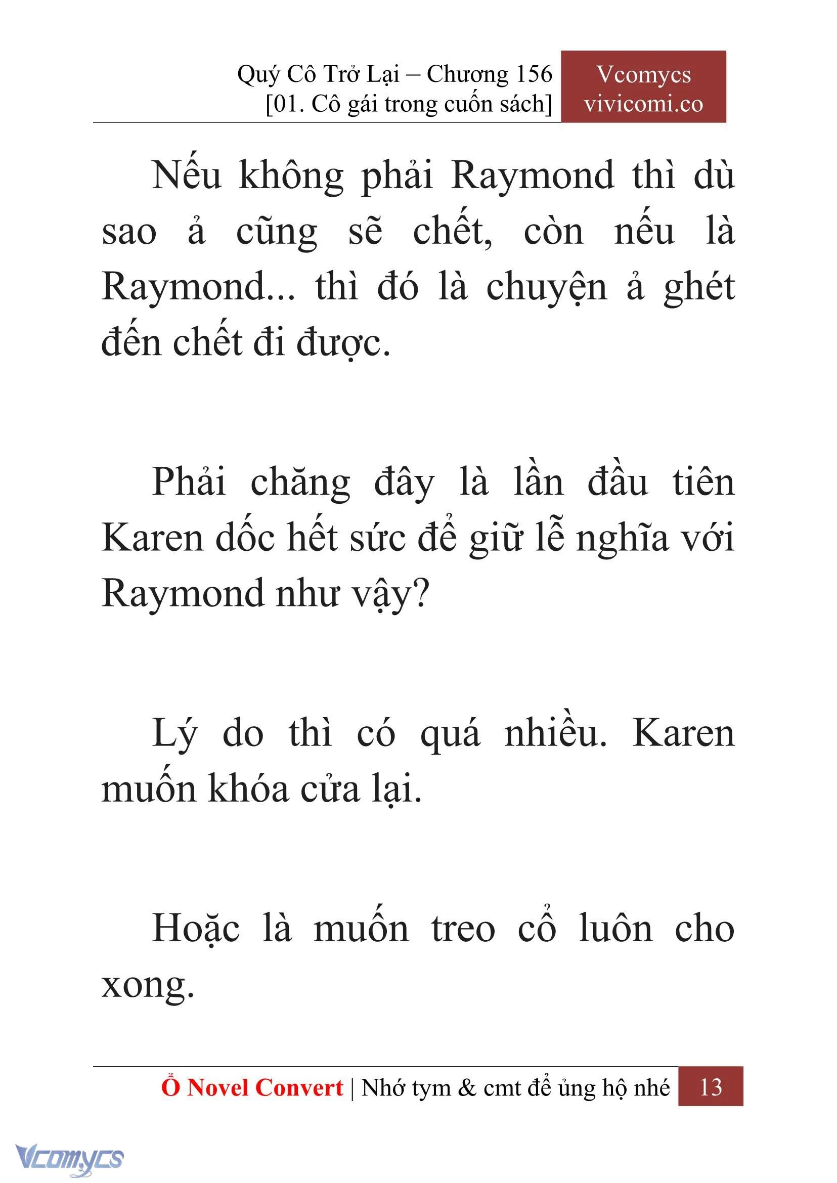 [Novel] Quý Cô Trở Lại Chapter  156 - 15