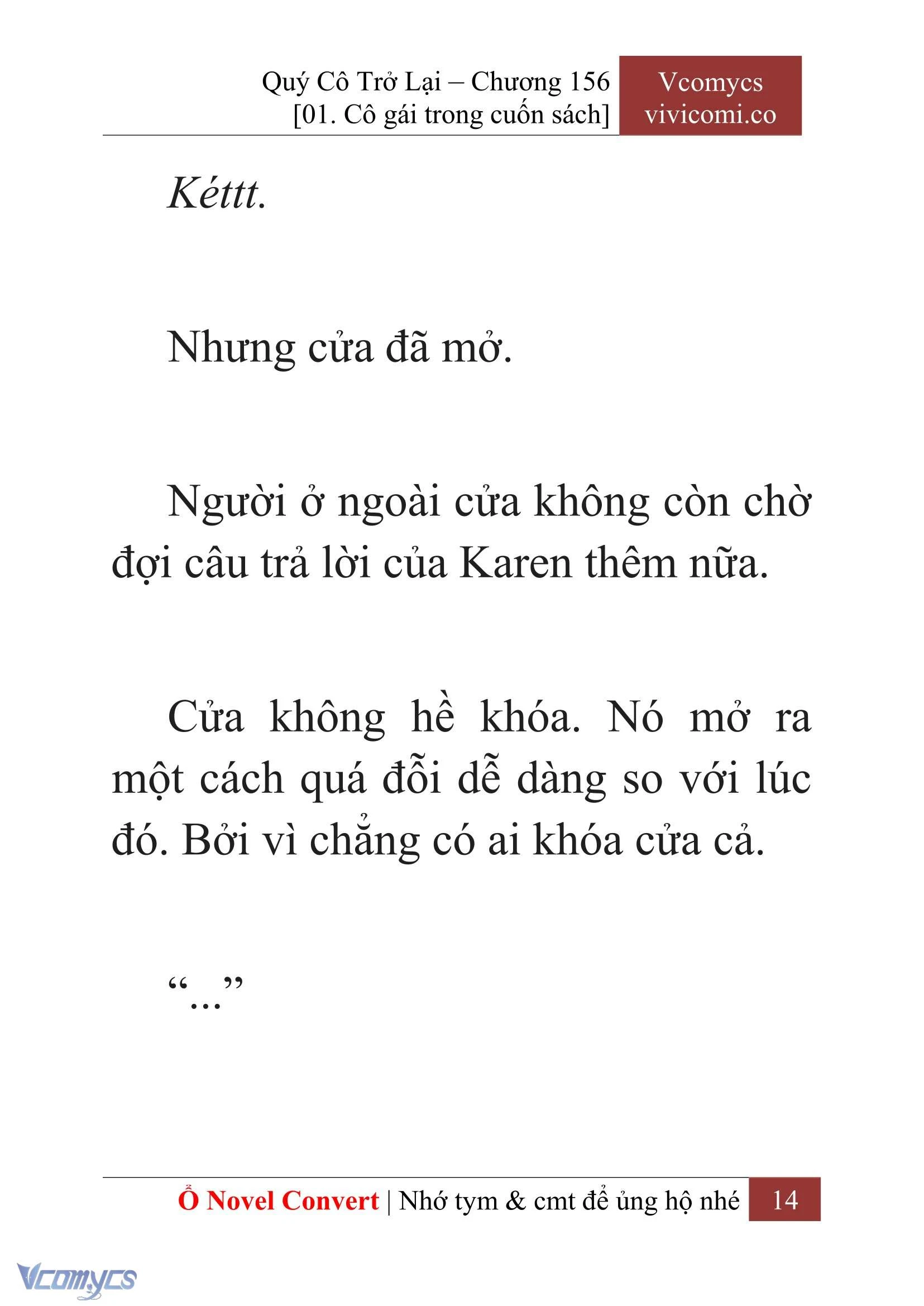 [Novel] Quý Cô Trở Lại Chapter  156 - 16