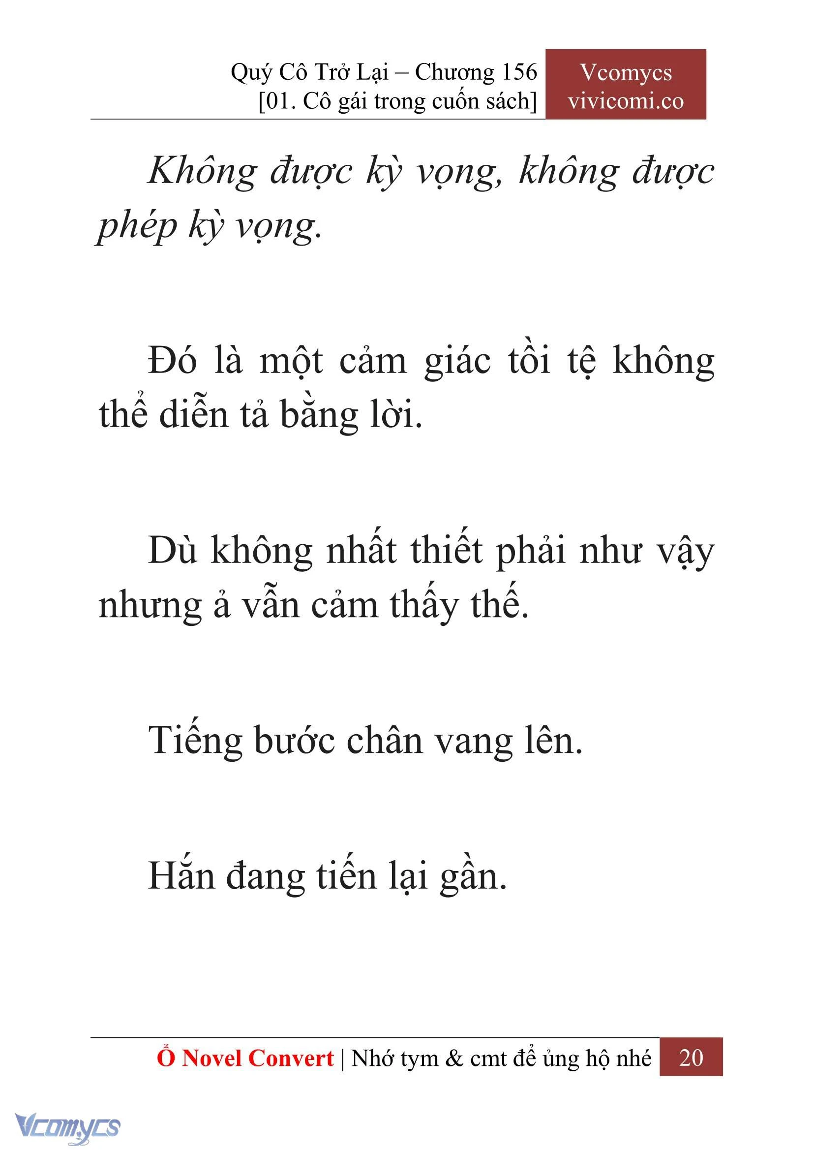[Novel] Quý Cô Trở Lại Chapter  156 - 22