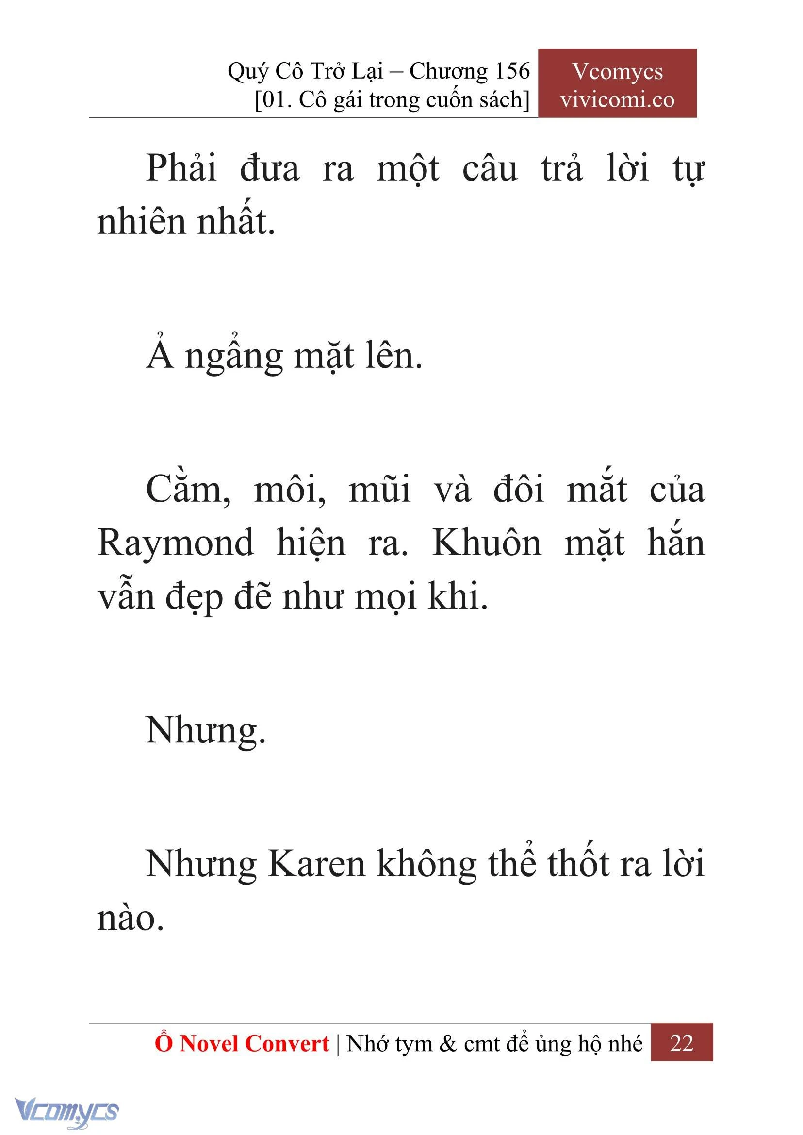 [Novel] Quý Cô Trở Lại Chapter  156 - 24