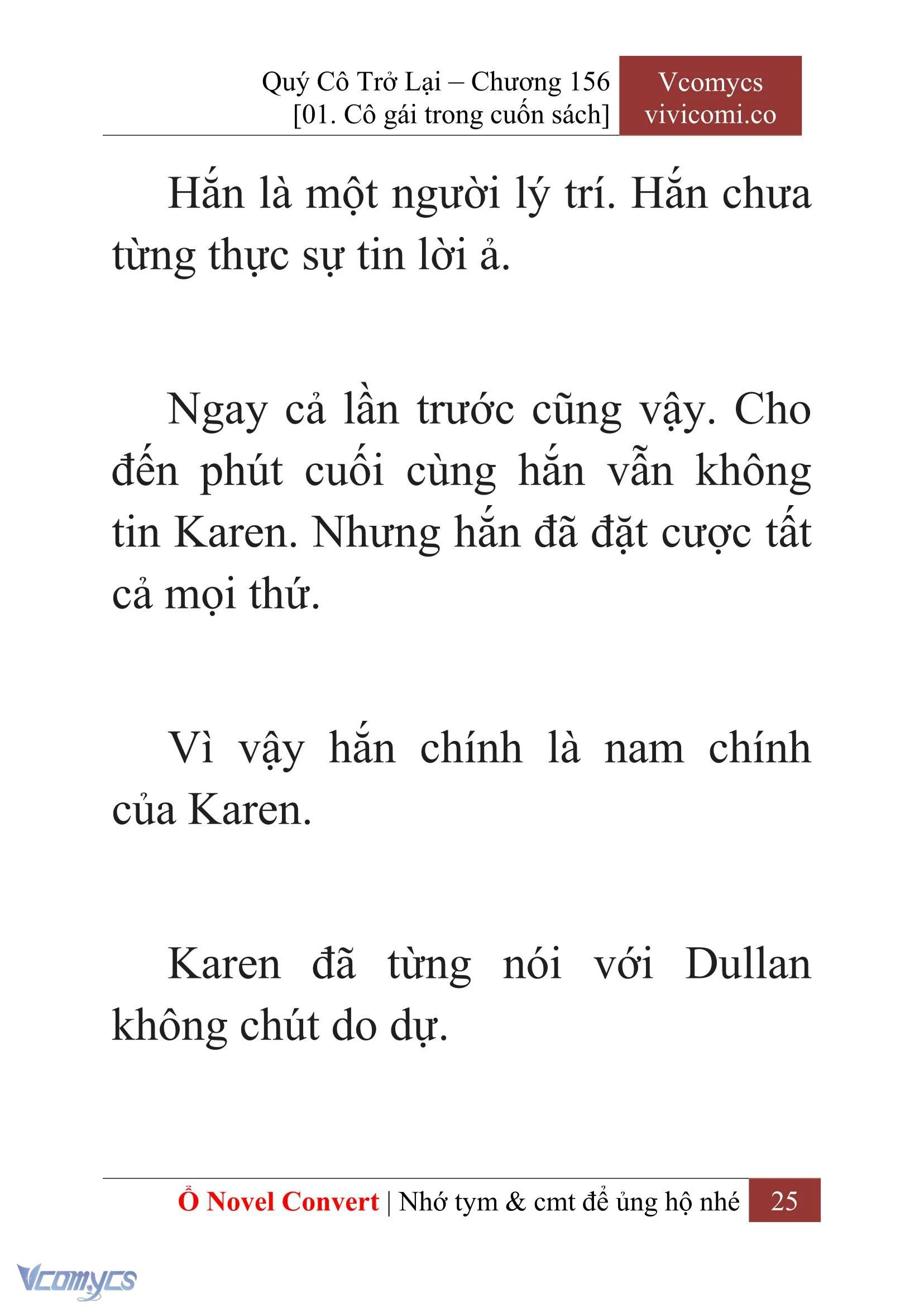 [Novel] Quý Cô Trở Lại Chapter  156 - 27