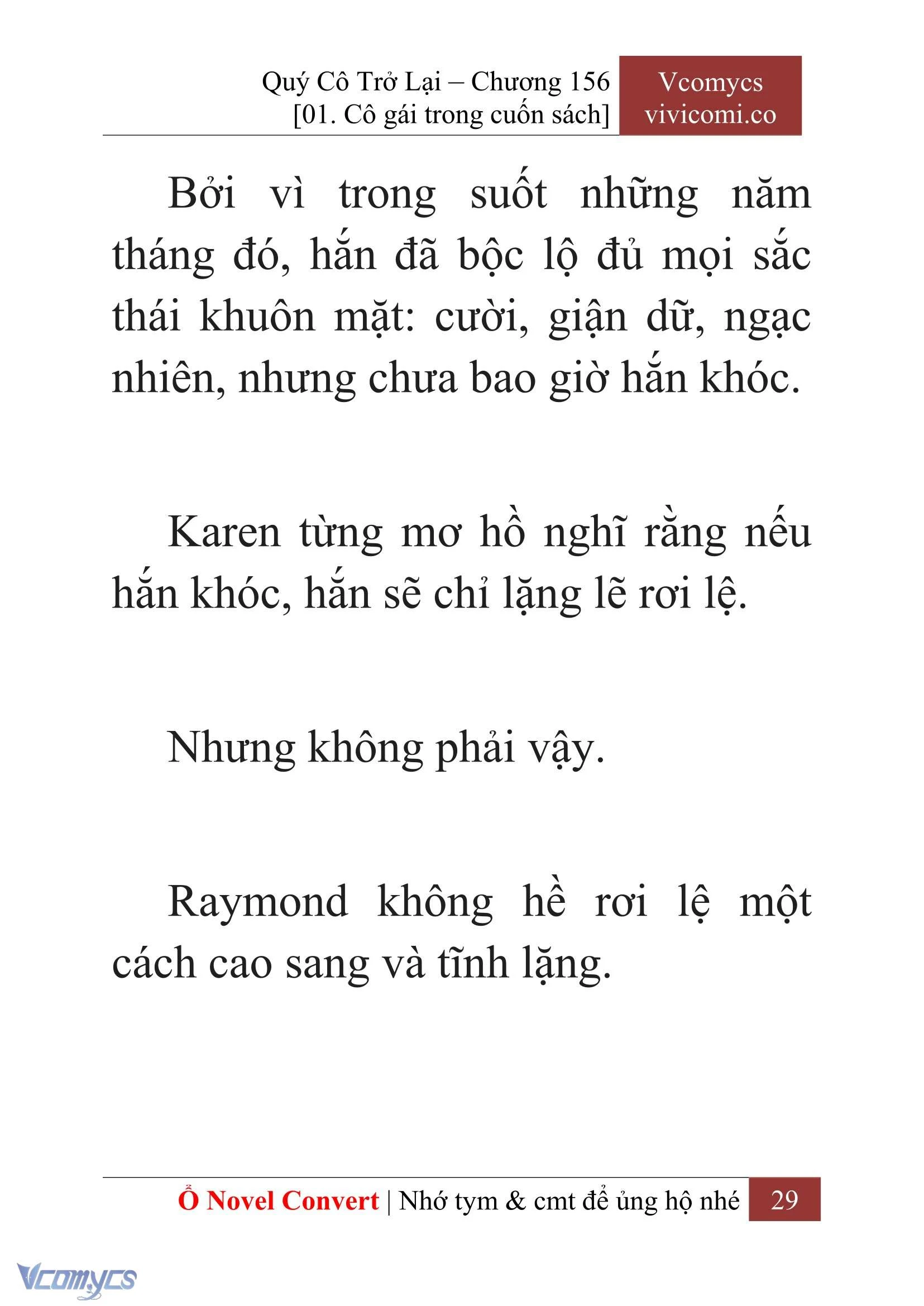 [Novel] Quý Cô Trở Lại Chapter  156 - 31