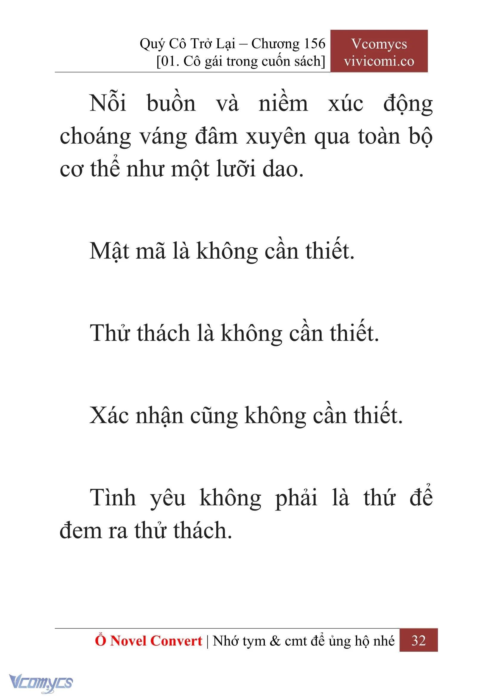 [Novel] Quý Cô Trở Lại Chapter  156 - 34