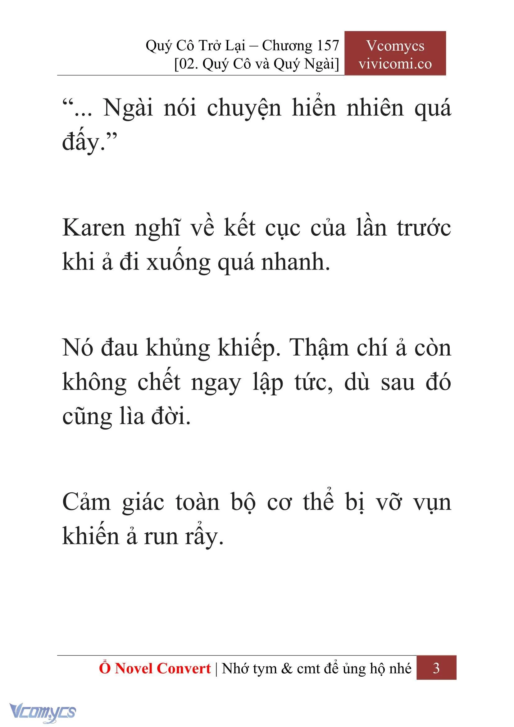 [Novel] Quý Cô Trở Lại Chapter  157 - 5